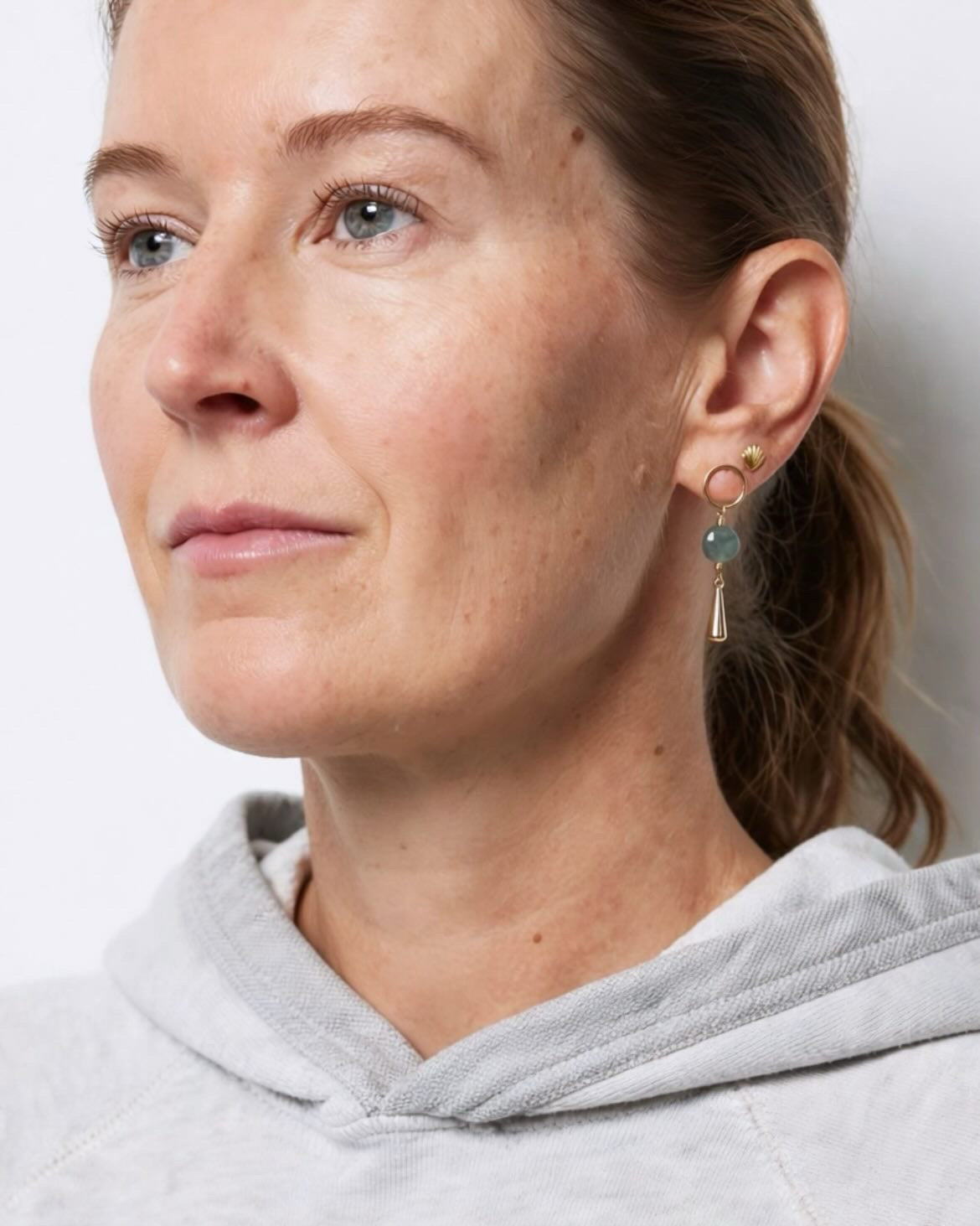 Cascade Post Earrings
