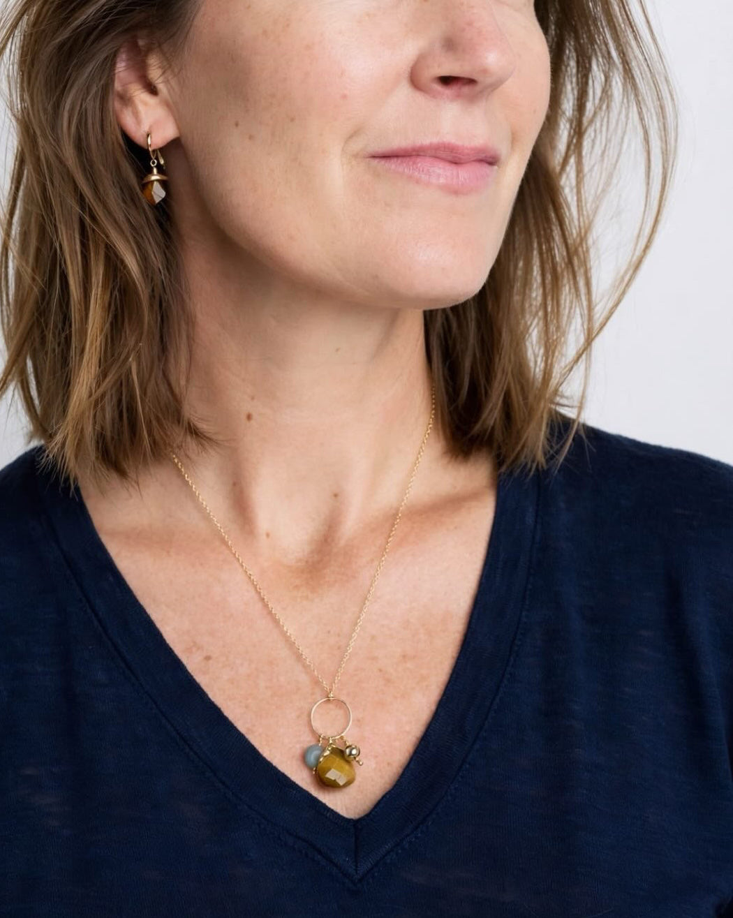 Woodlands Cluster Pendant Necklace