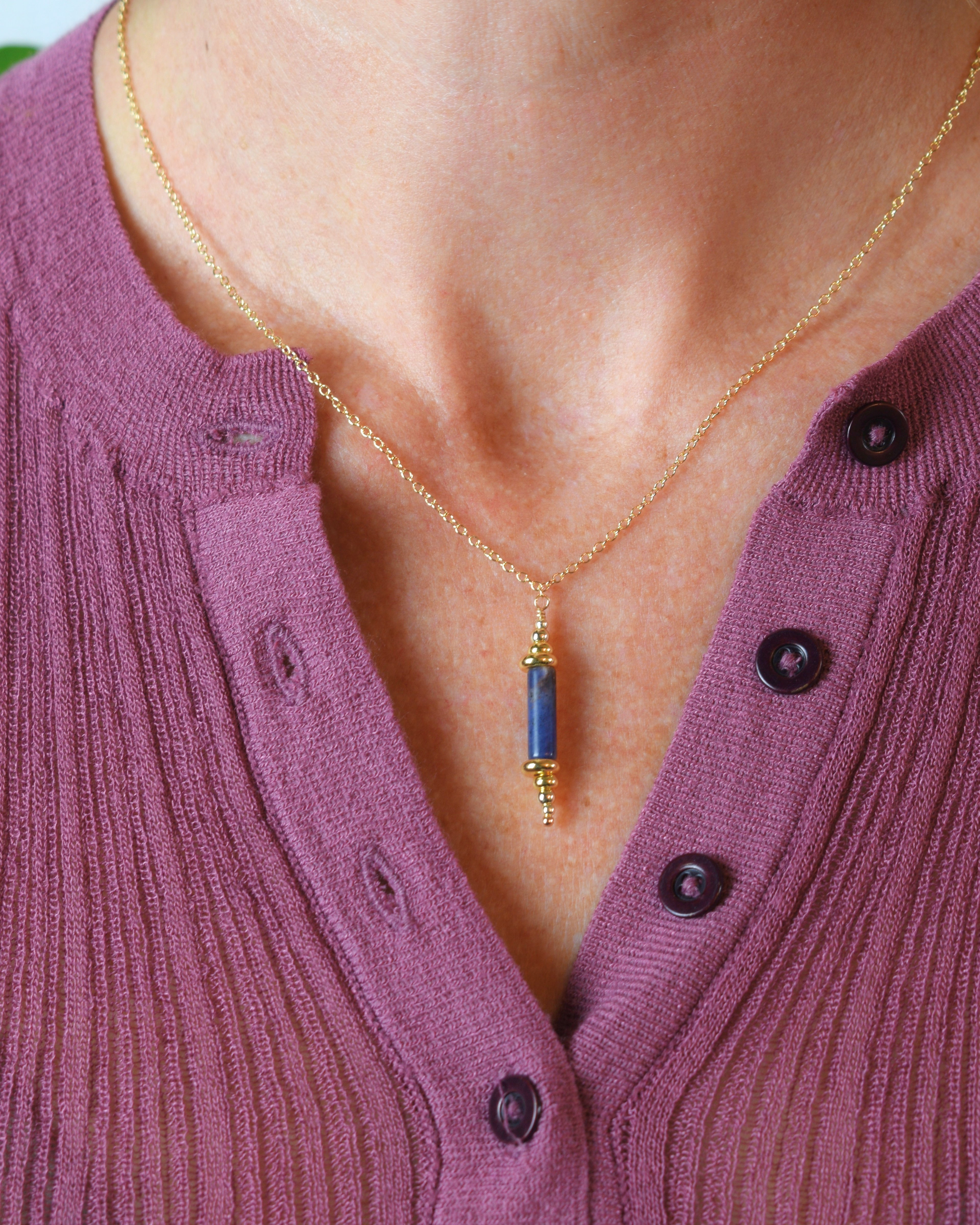 Lake House Pendant Necklace