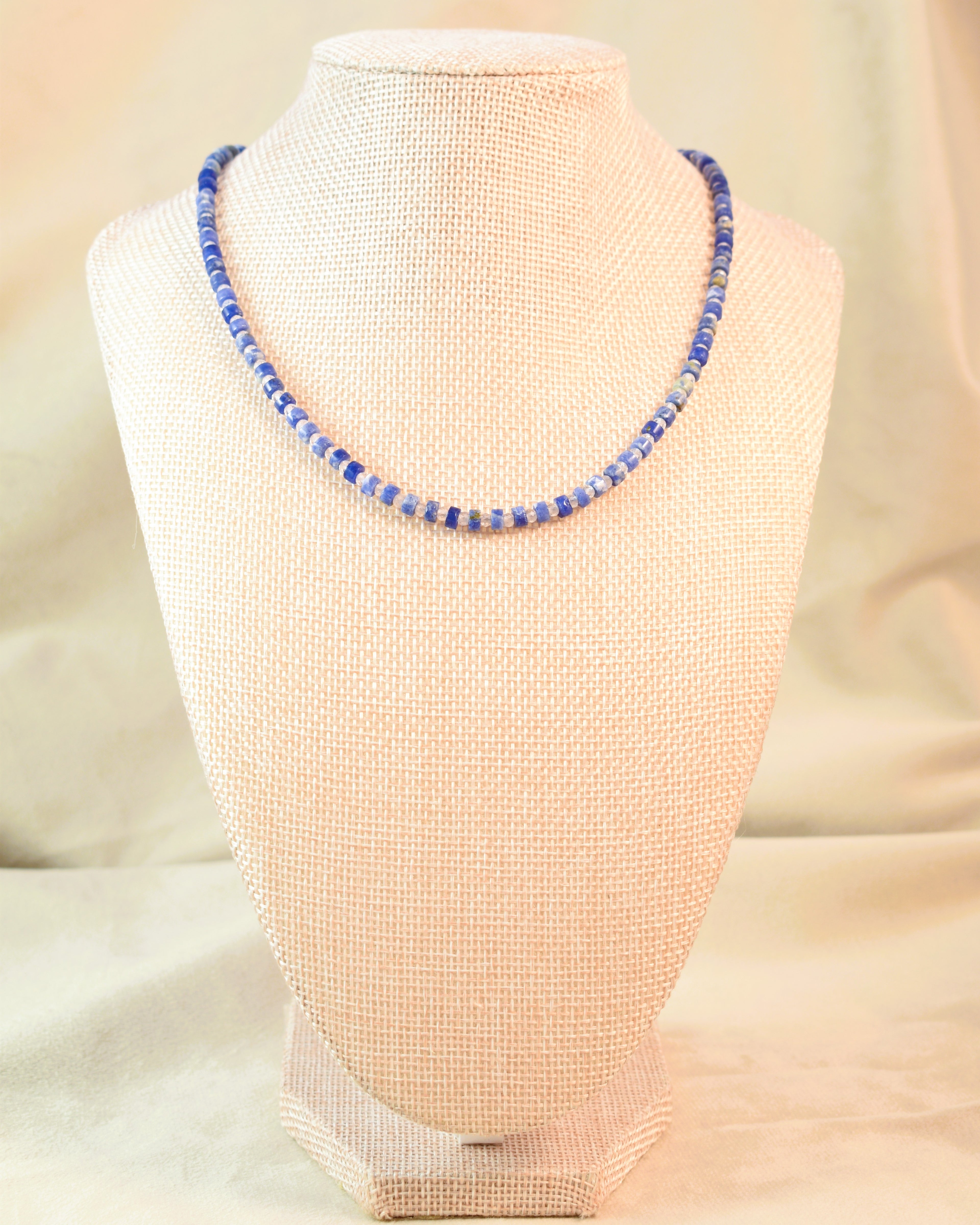 Anchor Line Heishi Necklace