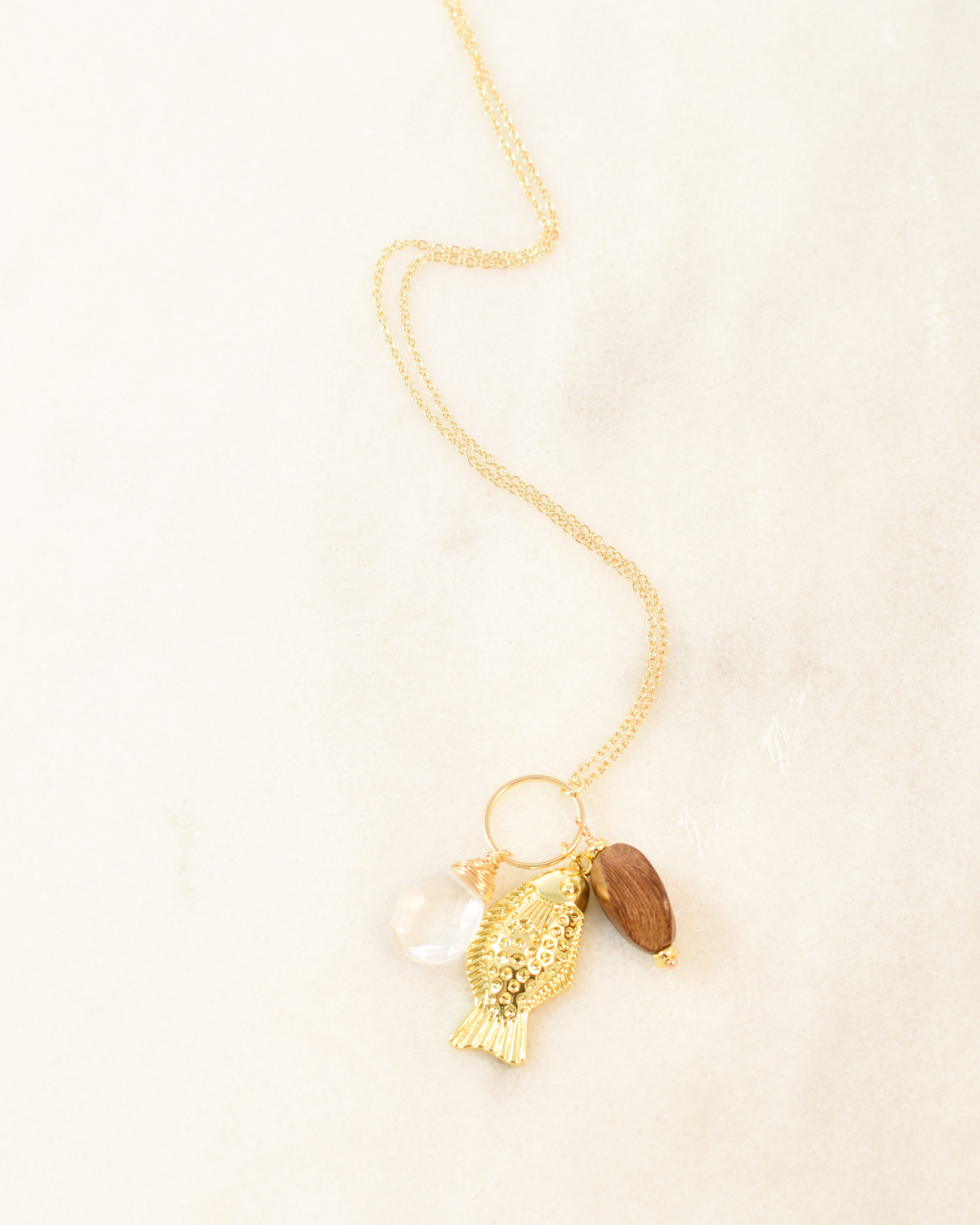 Castaway Cluster Pendant Necklace