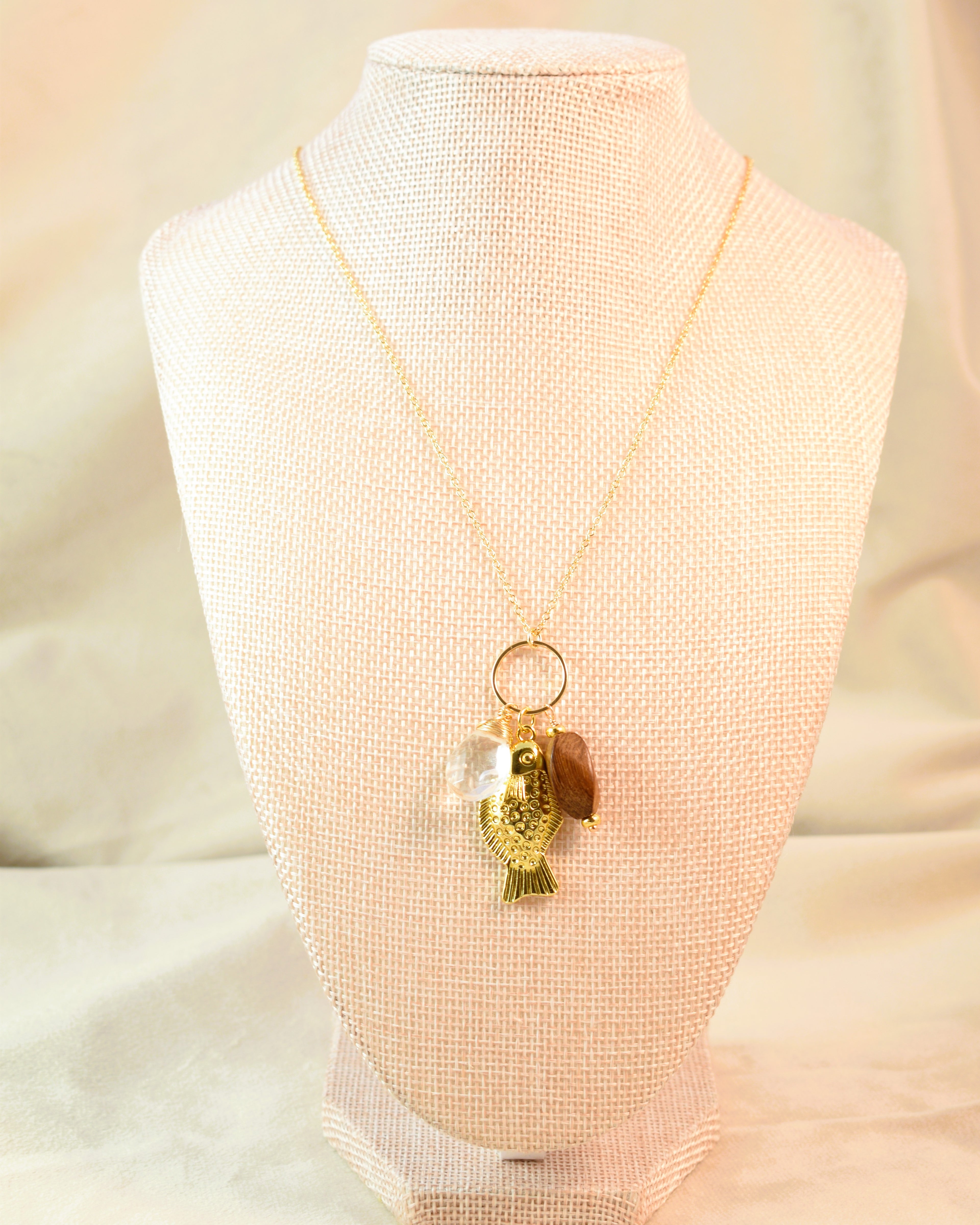 Castaway Cluster Pendant Necklace