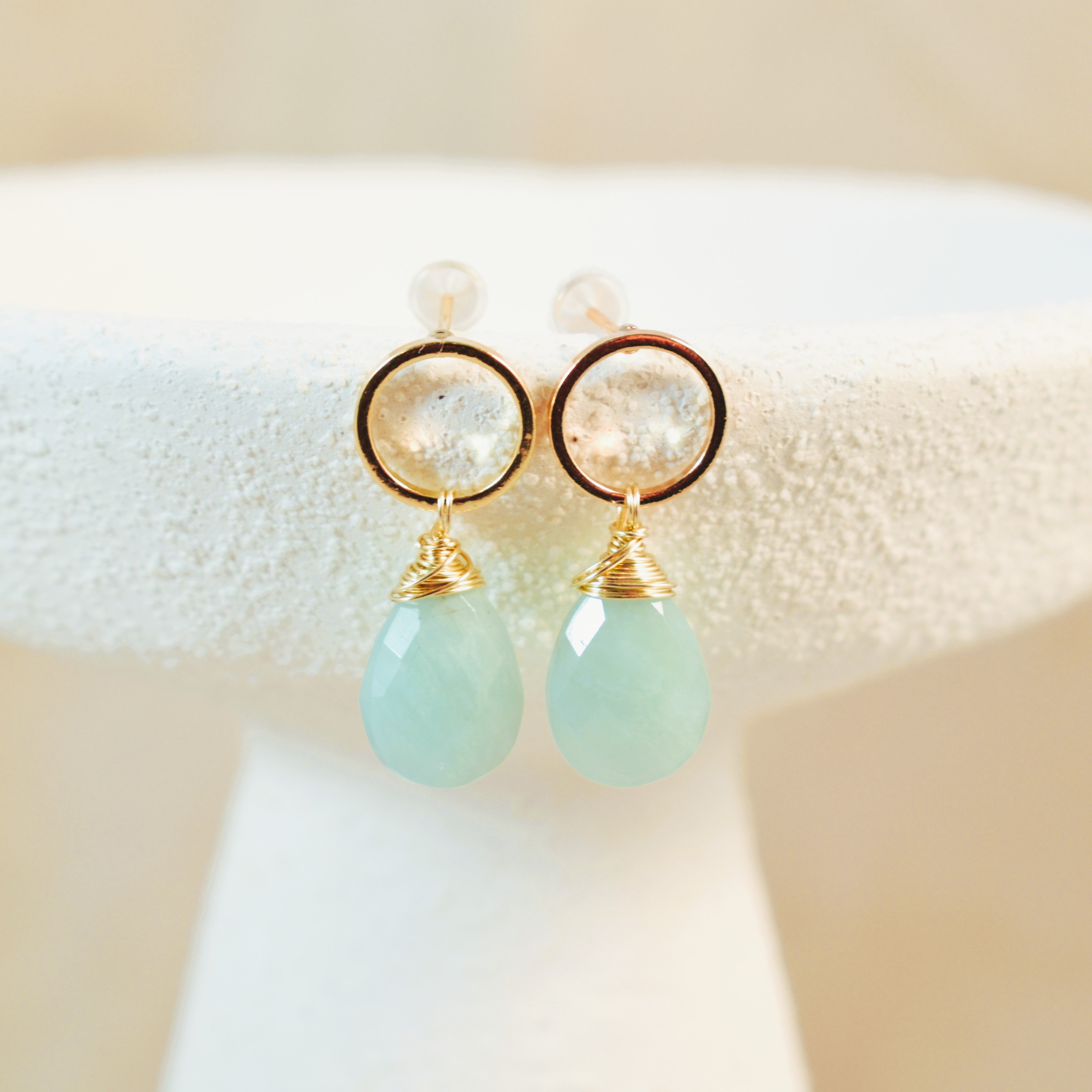 Crowned Beachcomber Post Earrings