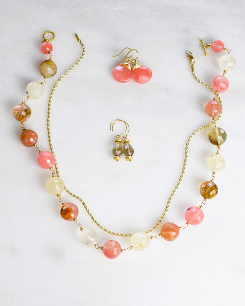 Autumn Roses Necklace
