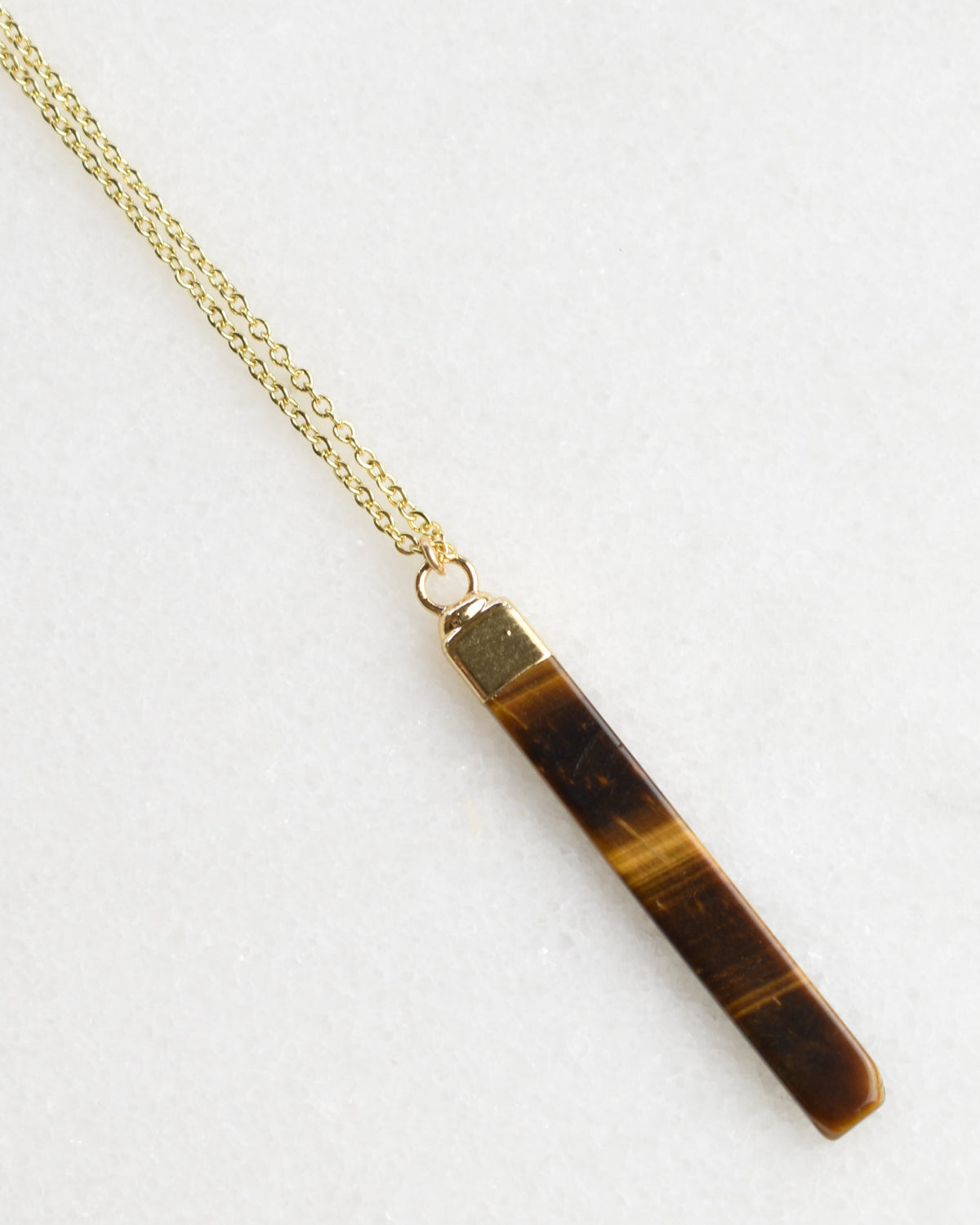Stick Season Pendant Necklace