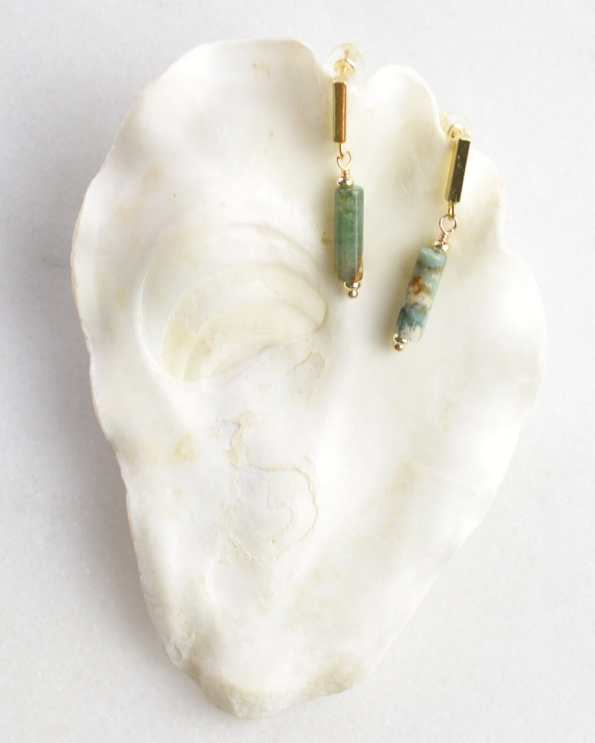 Fern Blade Post Earrings