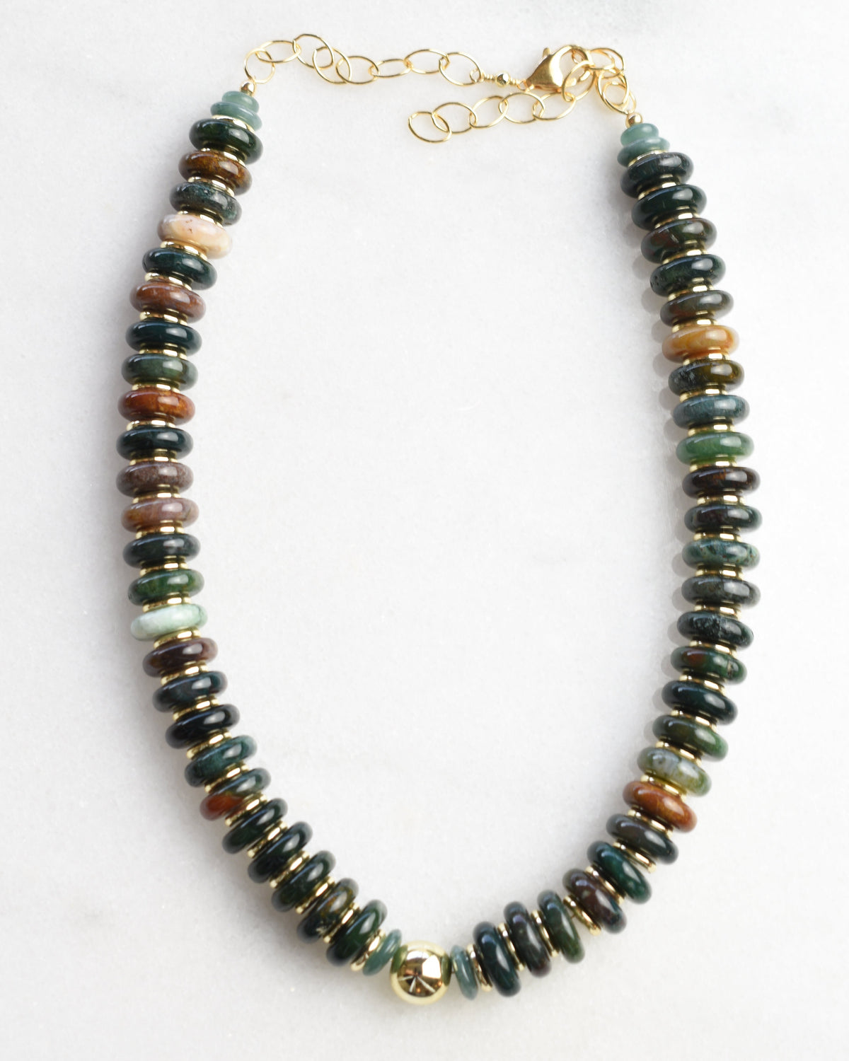 River Runs Statement Necklace