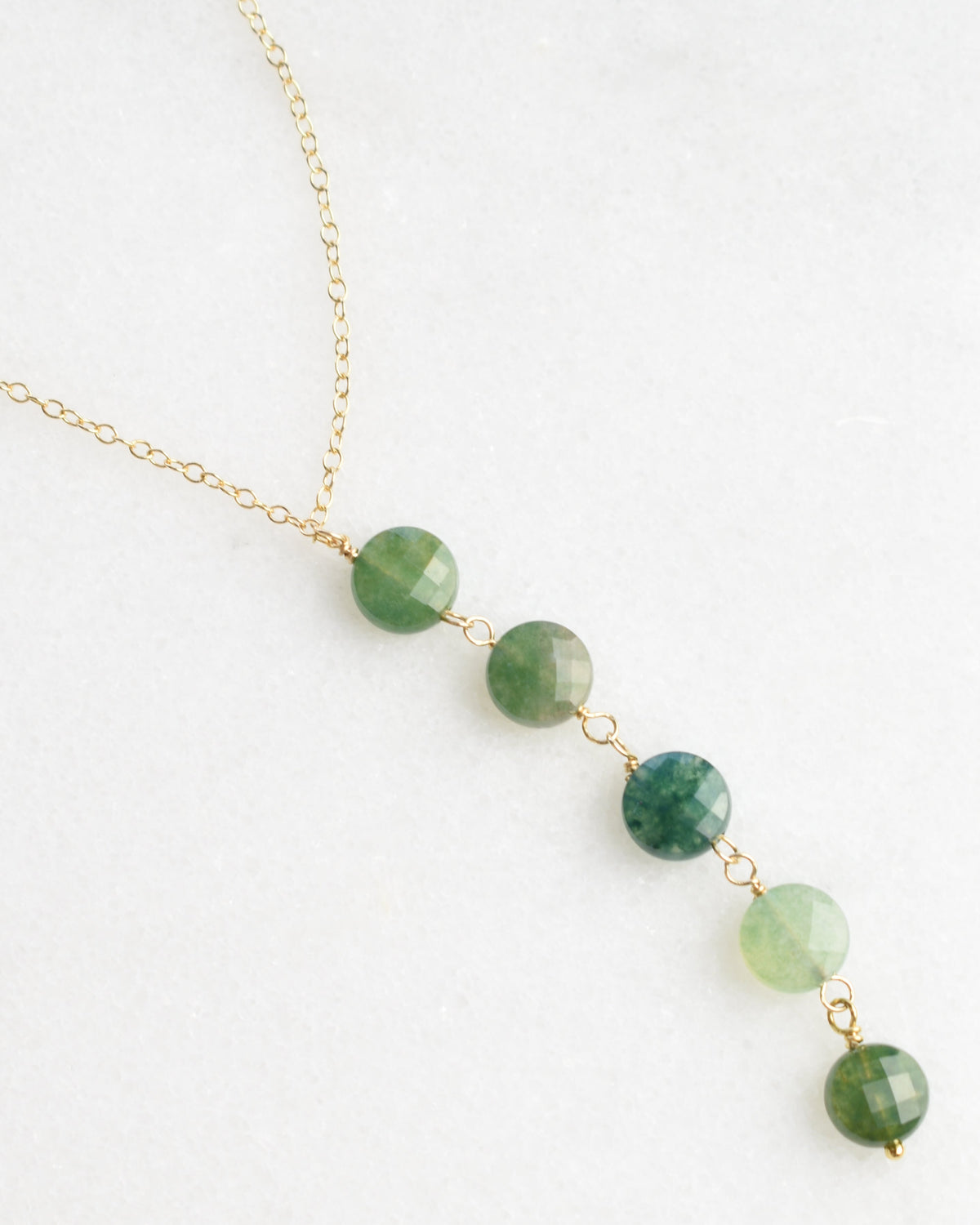 Fern Y Necklace