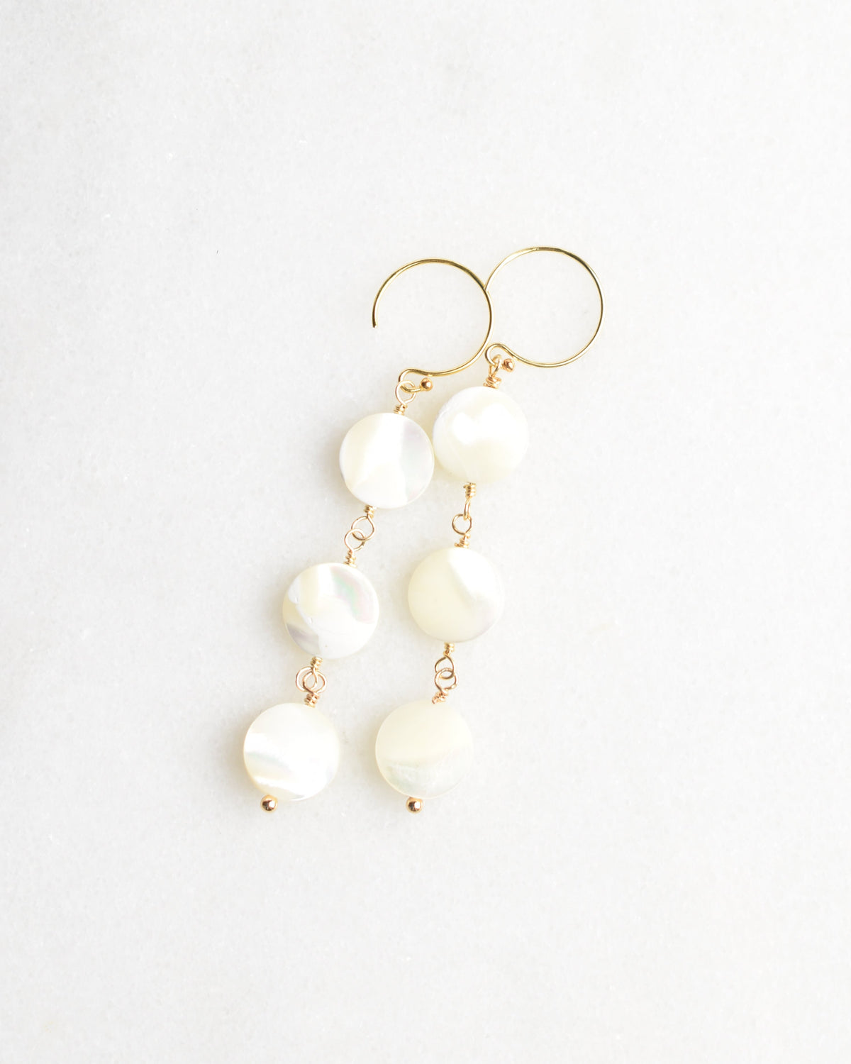 Trio Mother of Pearl Earrings