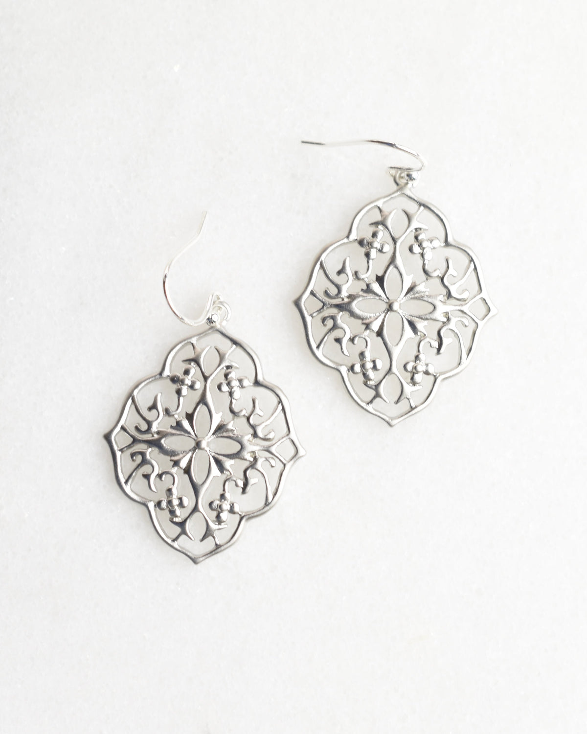 Silver Goddess Earrings