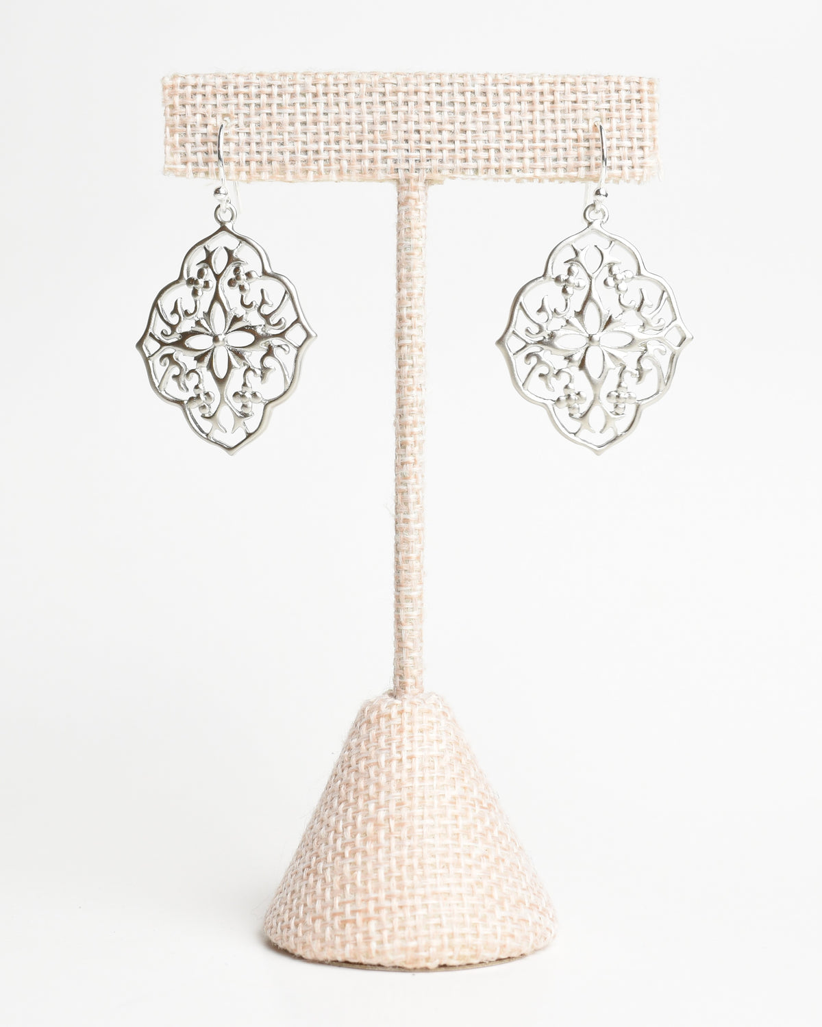 Silver Goddess Earrings