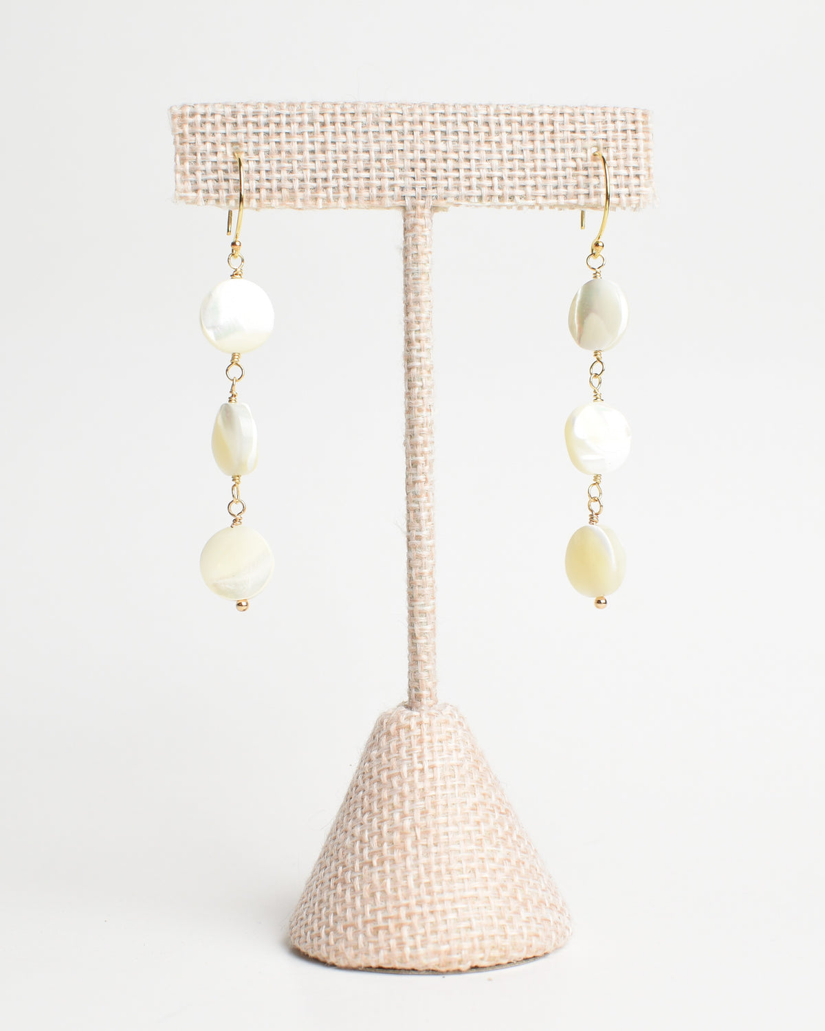 Trio Mother of Pearl Earrings