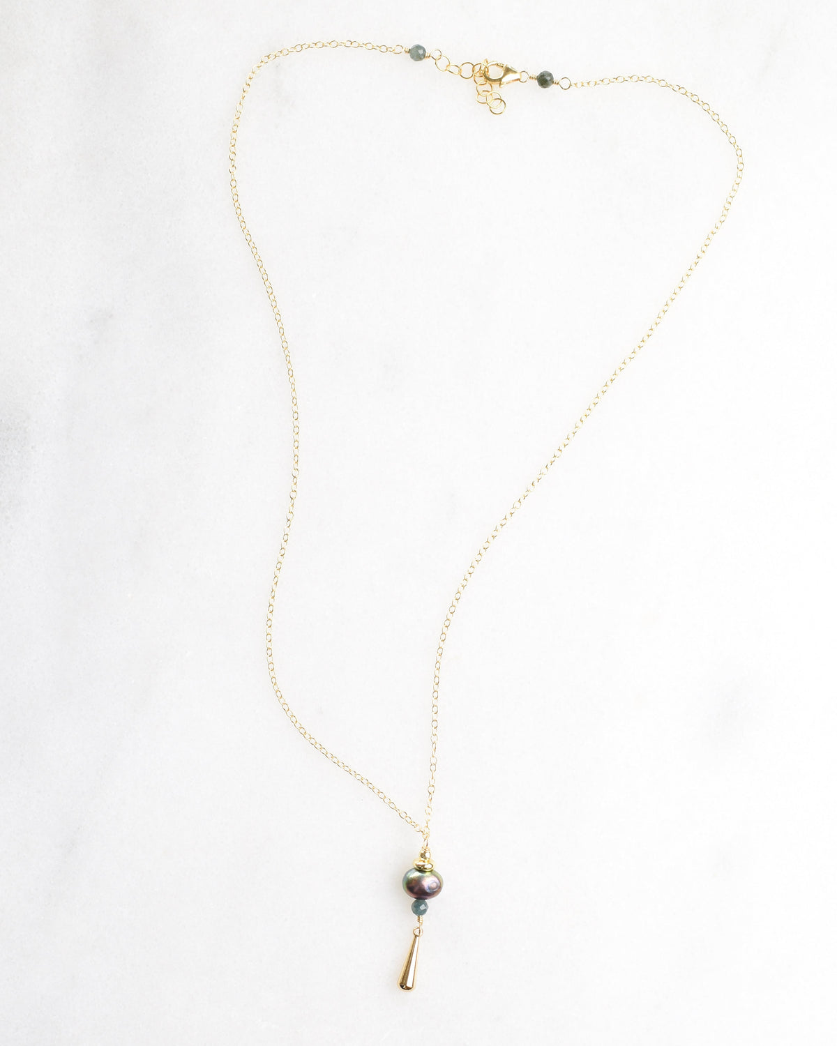 Moody Seas Pendant Necklace