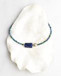 Abstract Chrysocolla Bracelet