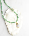 Jaded Cluster Pendant Necklace