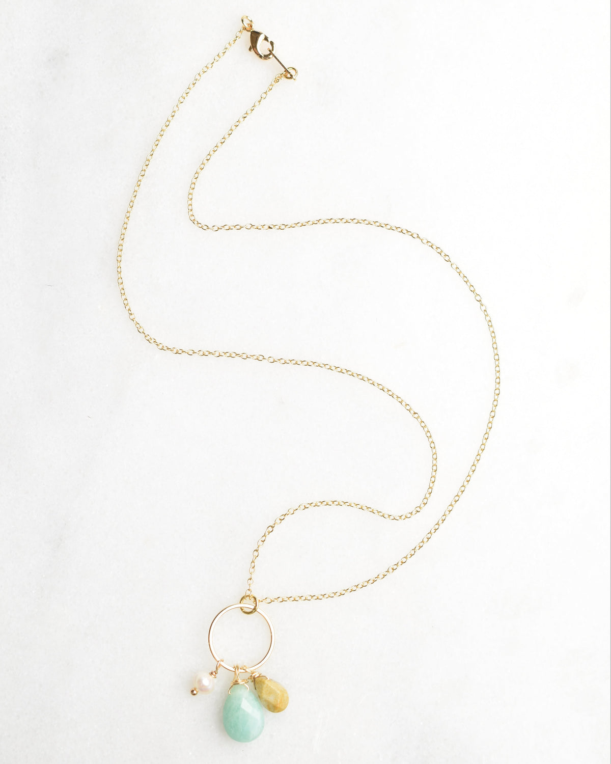 Tidelands Cluster Pendant Necklace