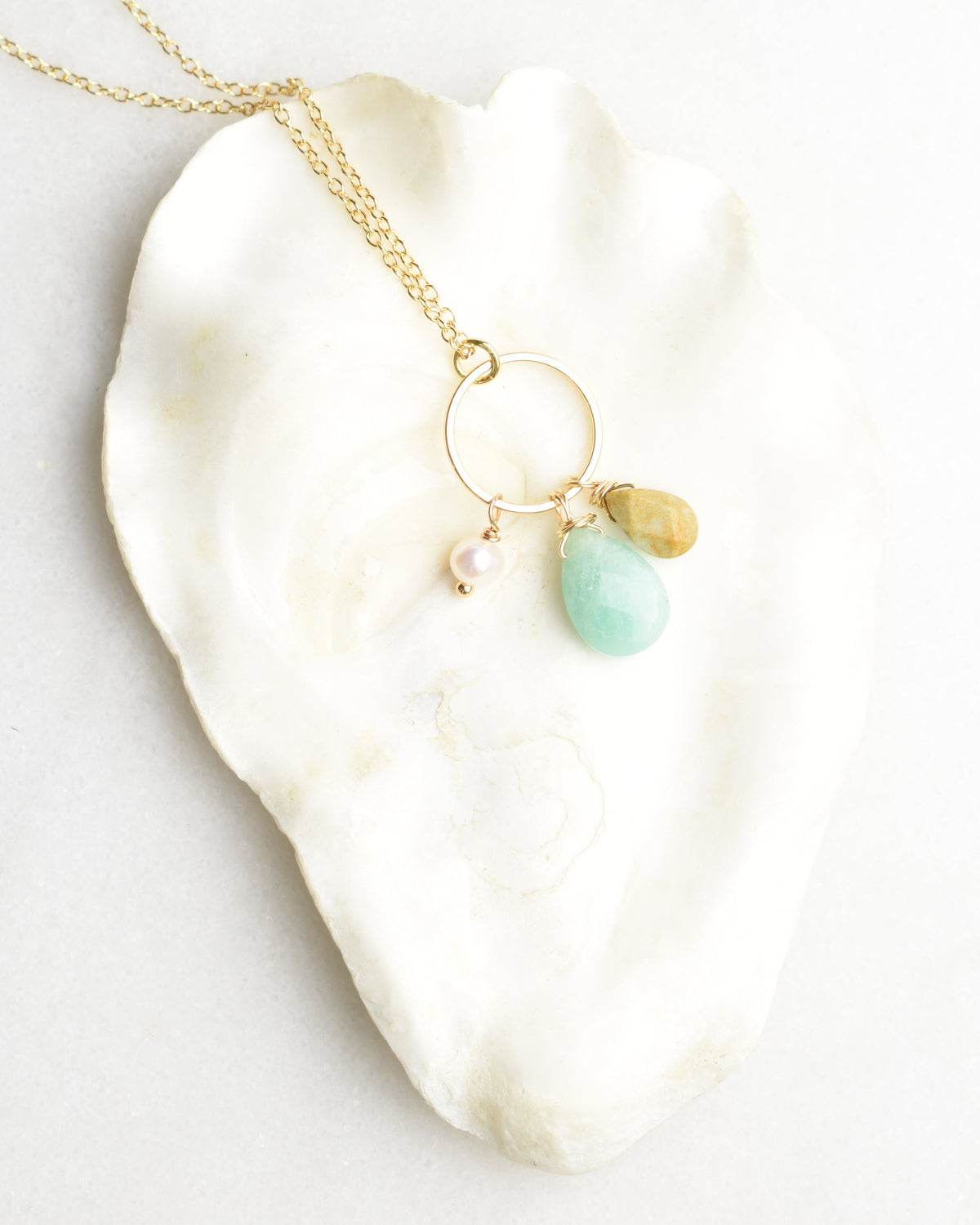 Tidelands Cluster Pendant Necklace