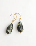 Camo Jasper Hook Earrings