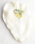 Lemon Capri Cluster Earrings