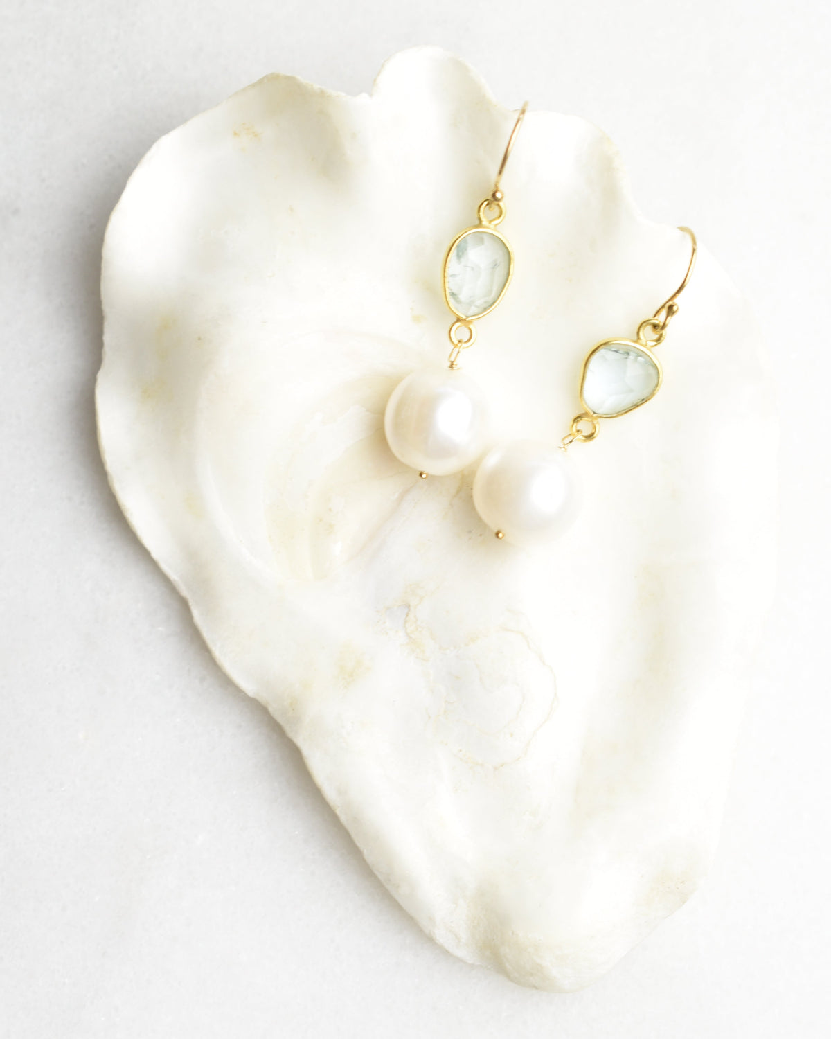 Cloudy Skies Hook Earrings