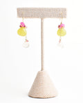 Dripped Petals Statement Earrings