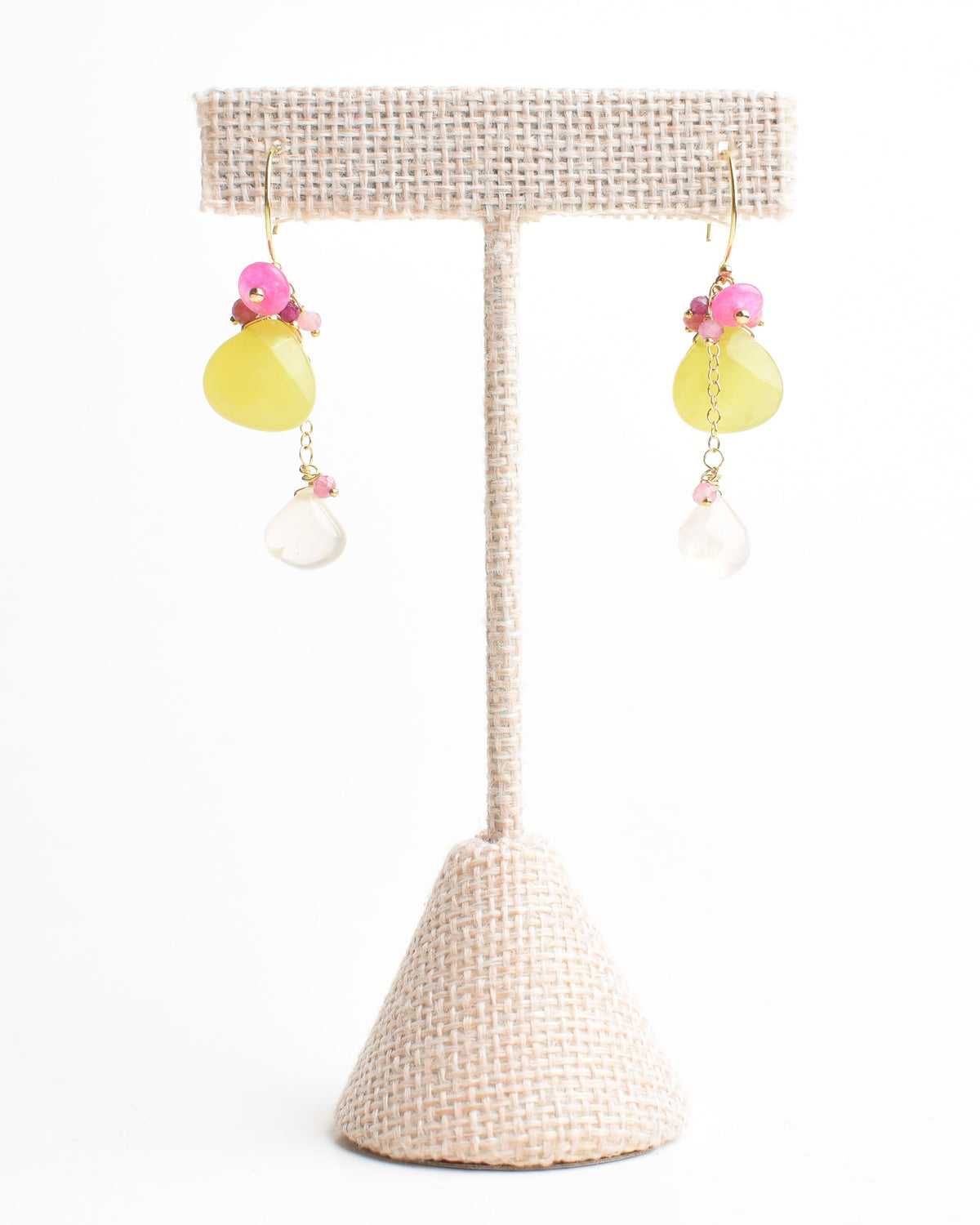 Dripped Petals Statement Earrings