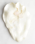 Rose Quartz Hook Earrings
