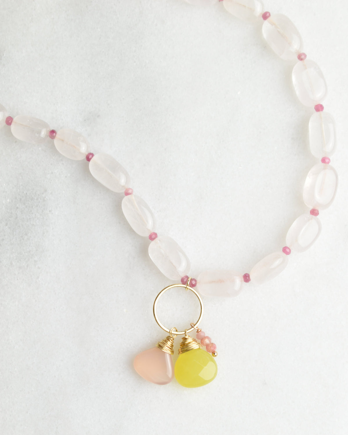 Blooms Cluster Pendant Necklace