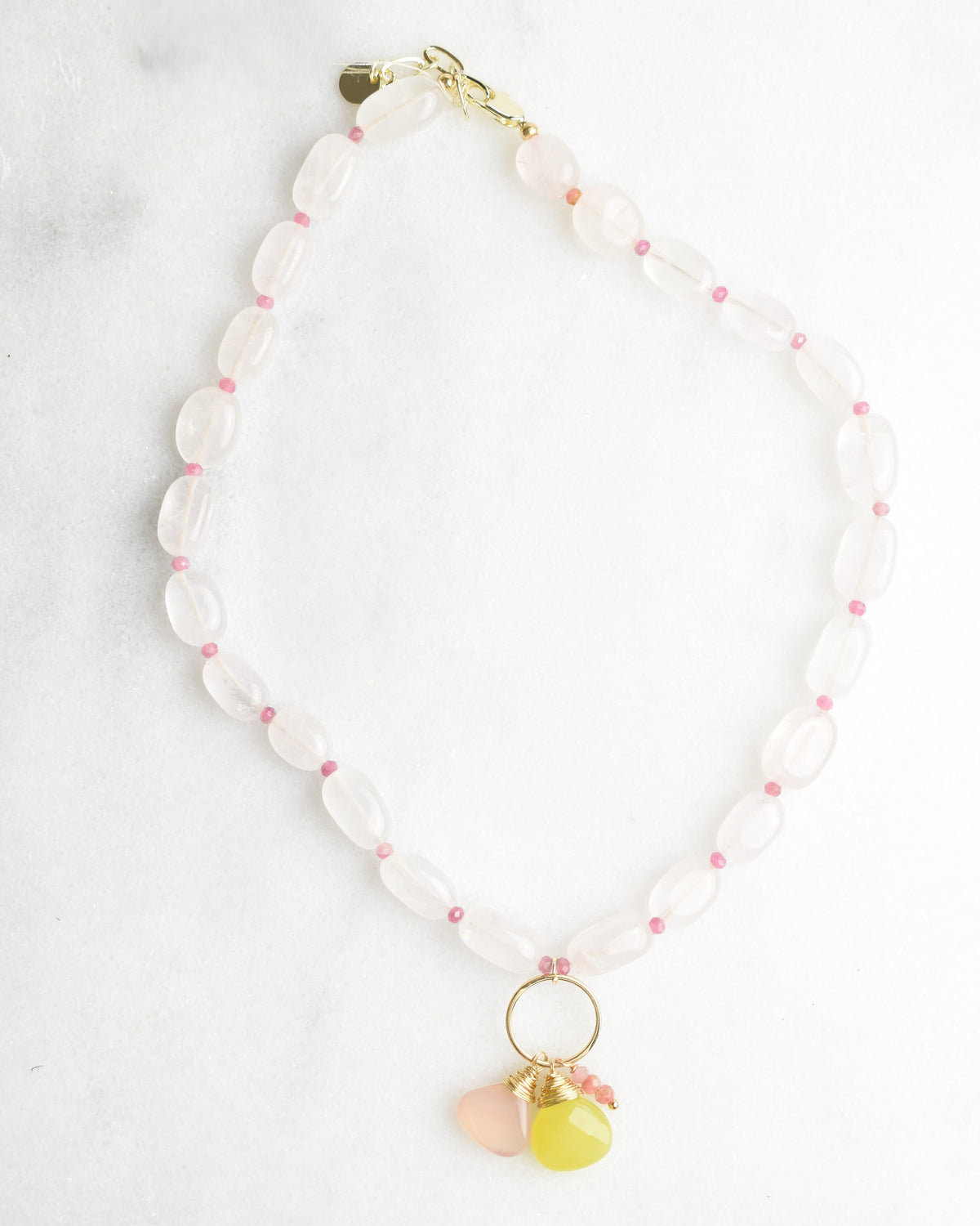 Blooms Cluster Pendant Necklace
