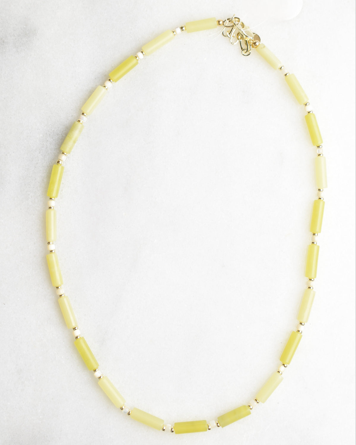 Lemon Jade Necklace