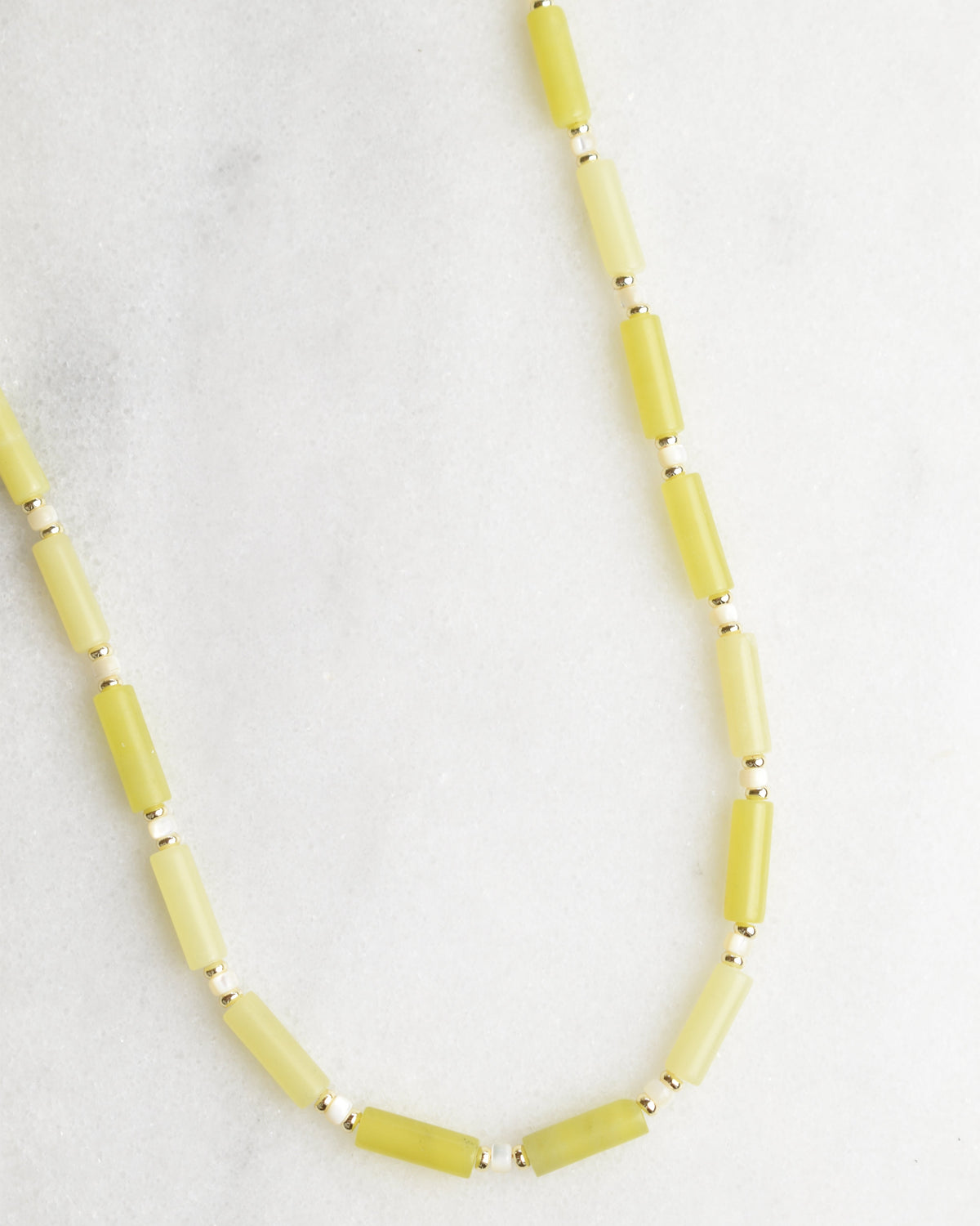 Lemon Jade Necklace