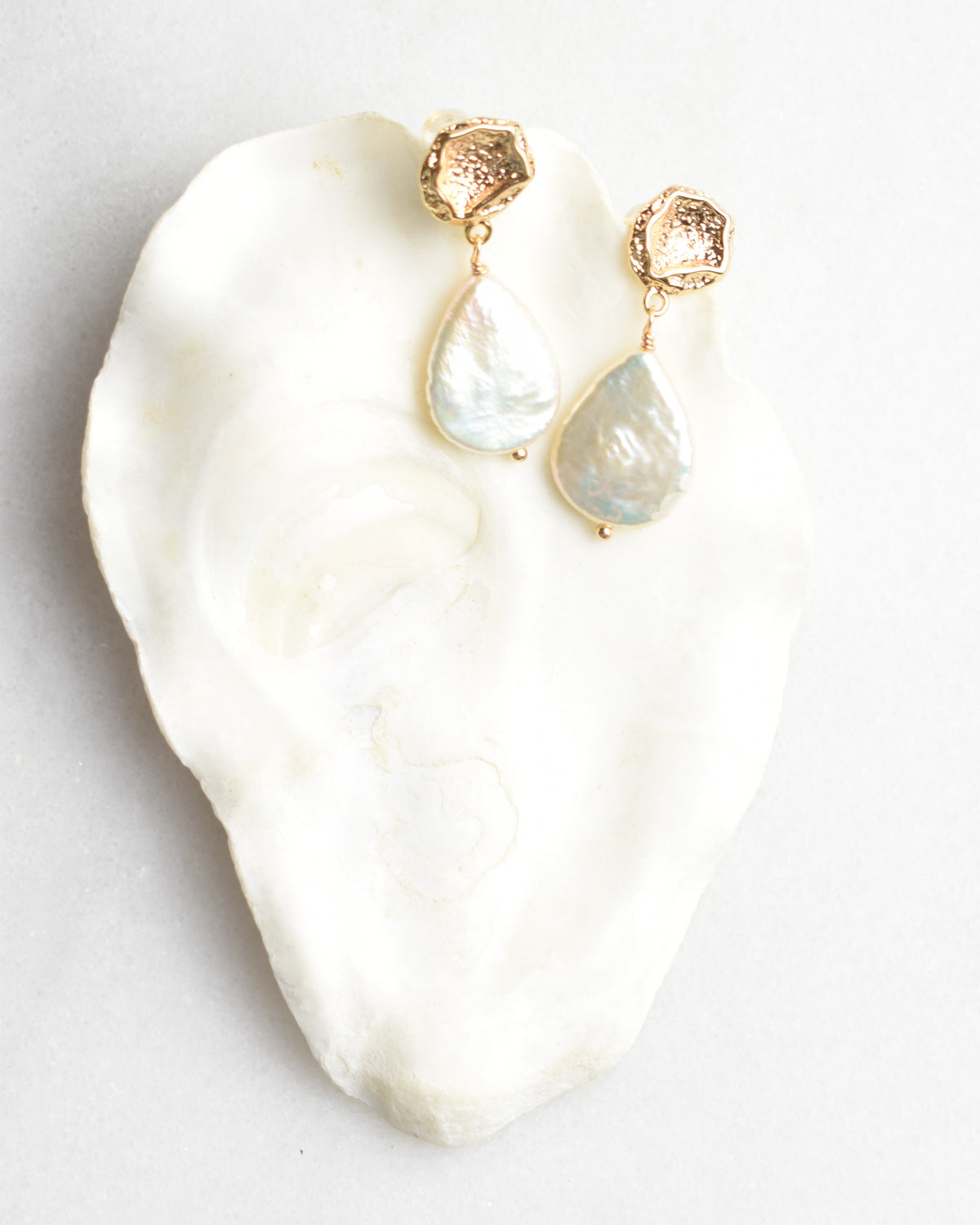 Aphrodite's Tears Wavelet Post Earrings