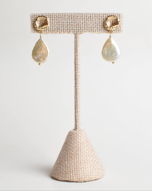 Aphrodite's Tears Wavelet Post Earrings