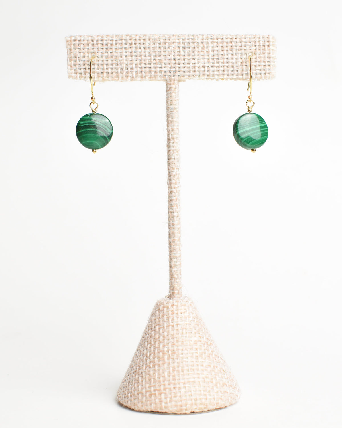 Malachite Earrings