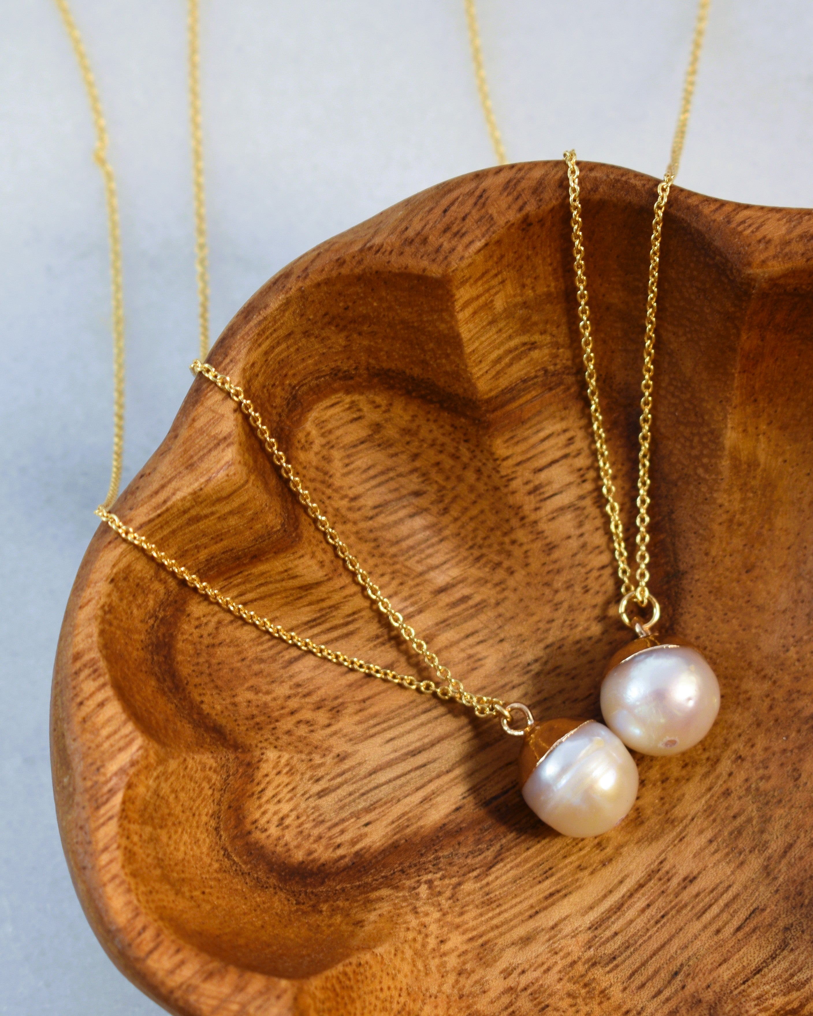 Freshwater Pearl Pendant Charm Necklace