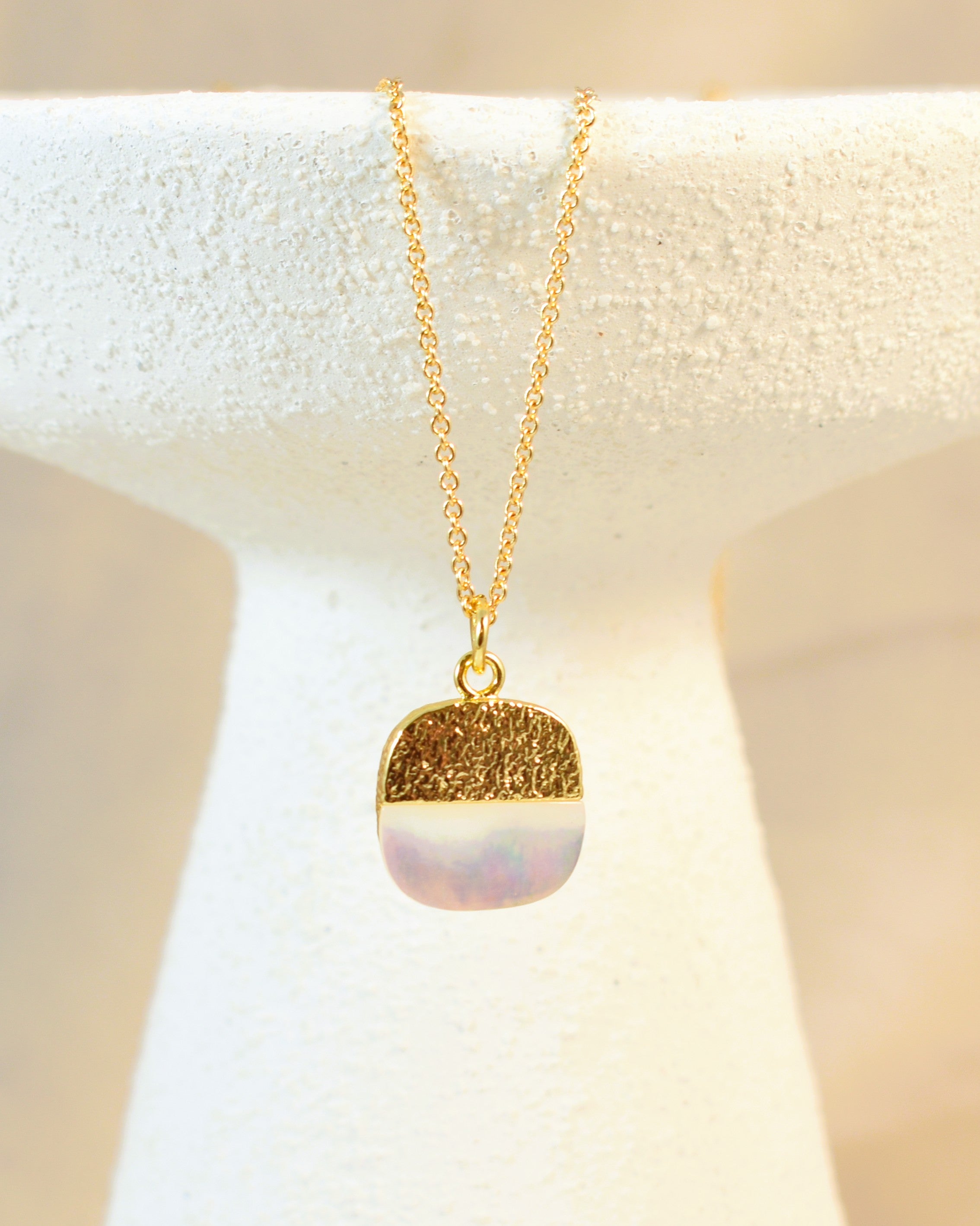 Golden Shell Necklace