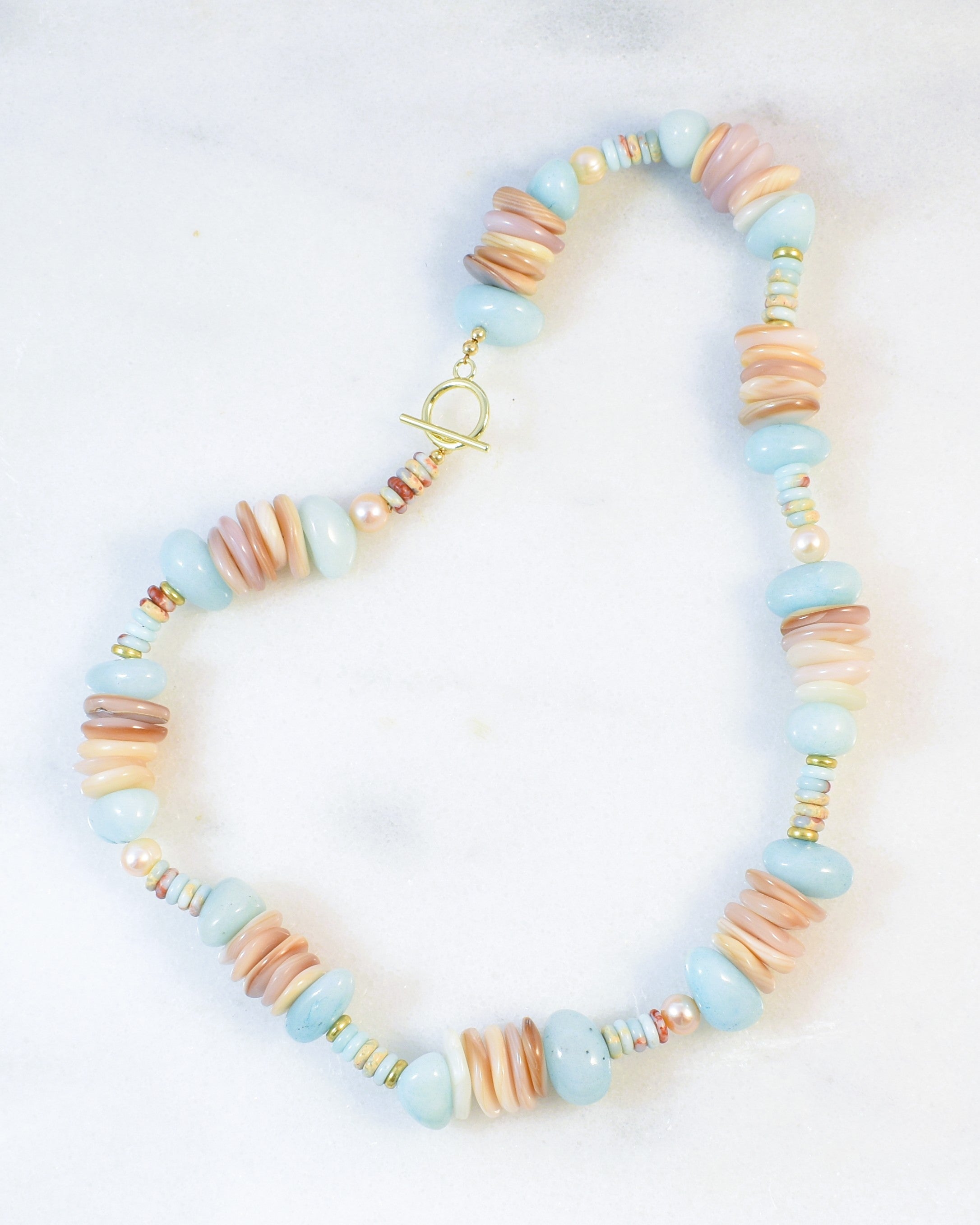 Low Tide Treasures Toggle Necklace