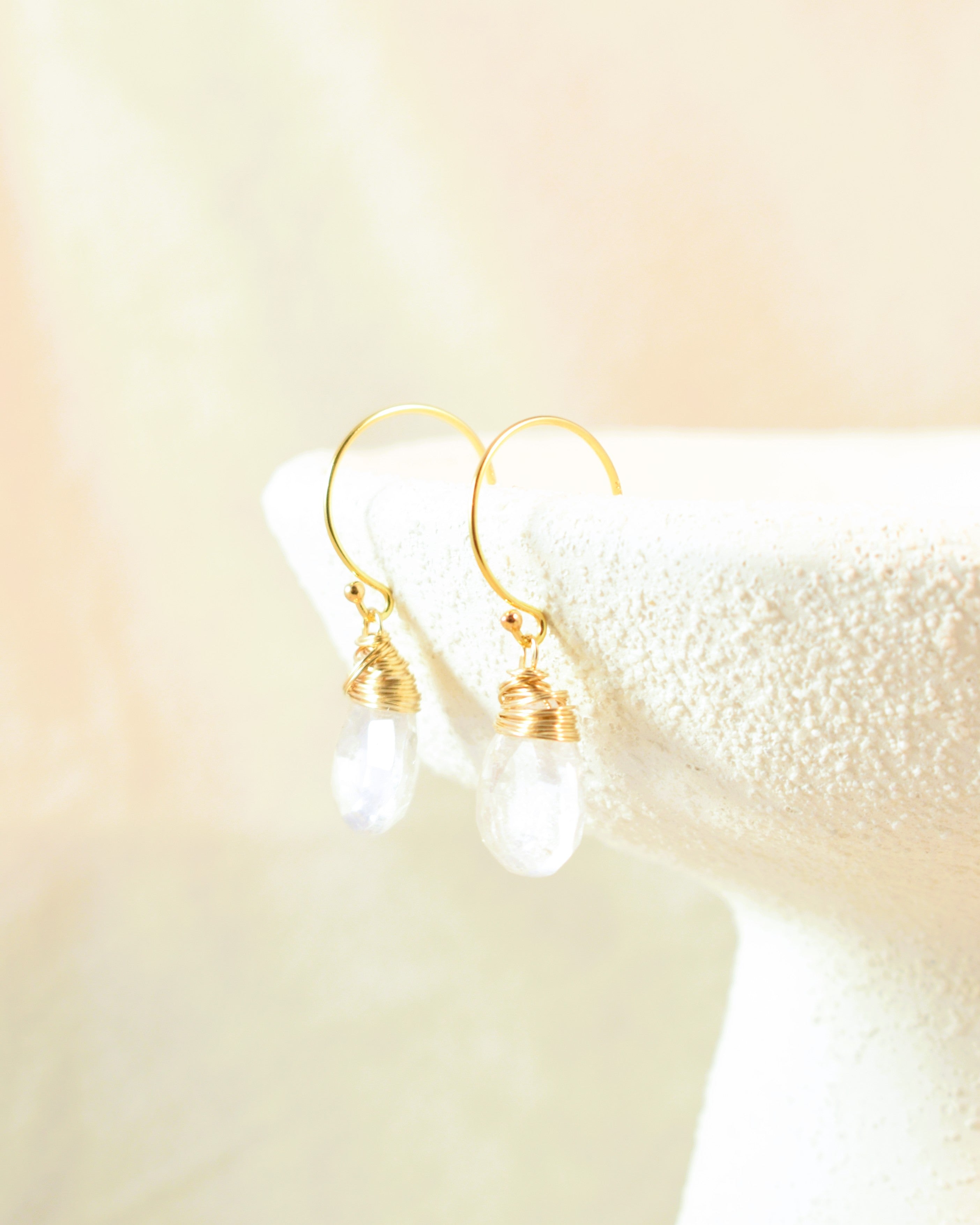 Mist Crowned Hook Earrings