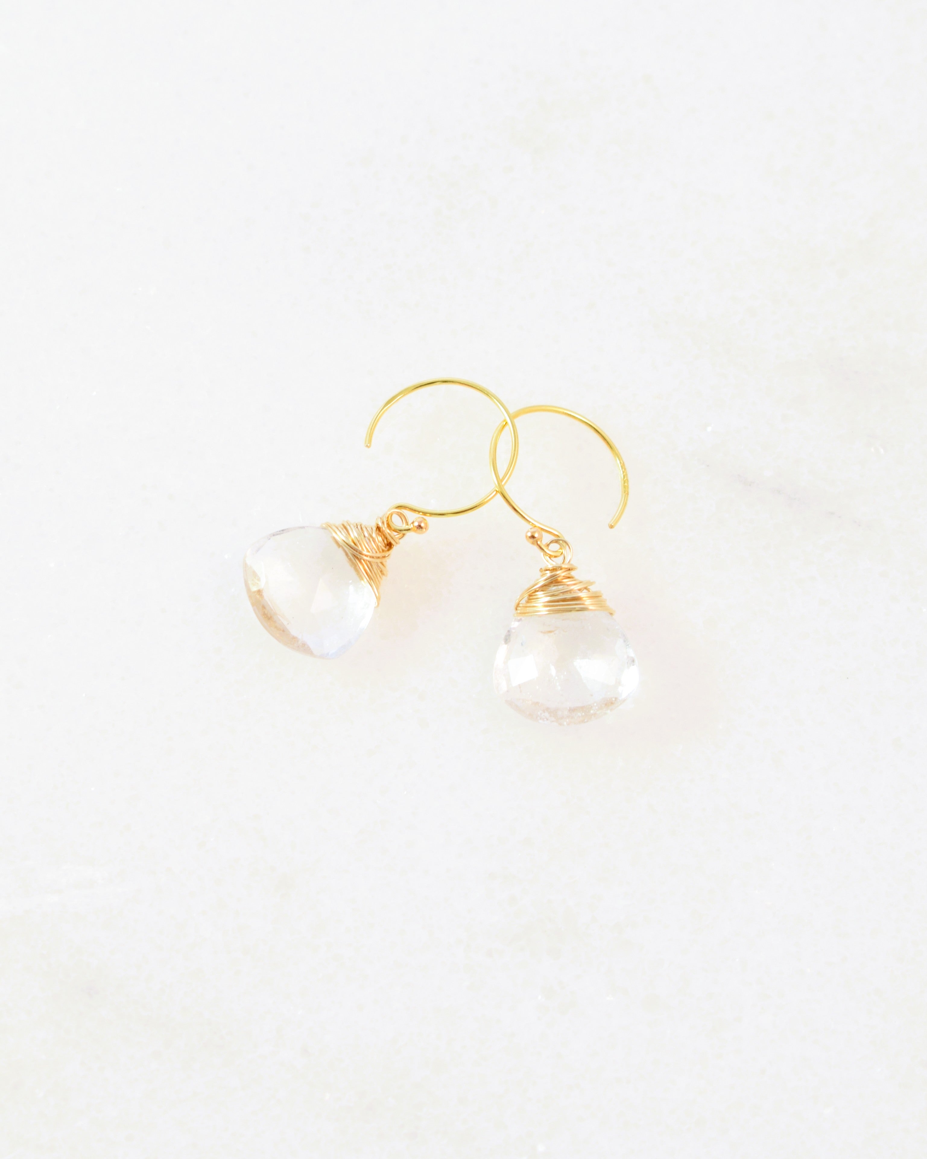 Mist Crowned Hook Earrings