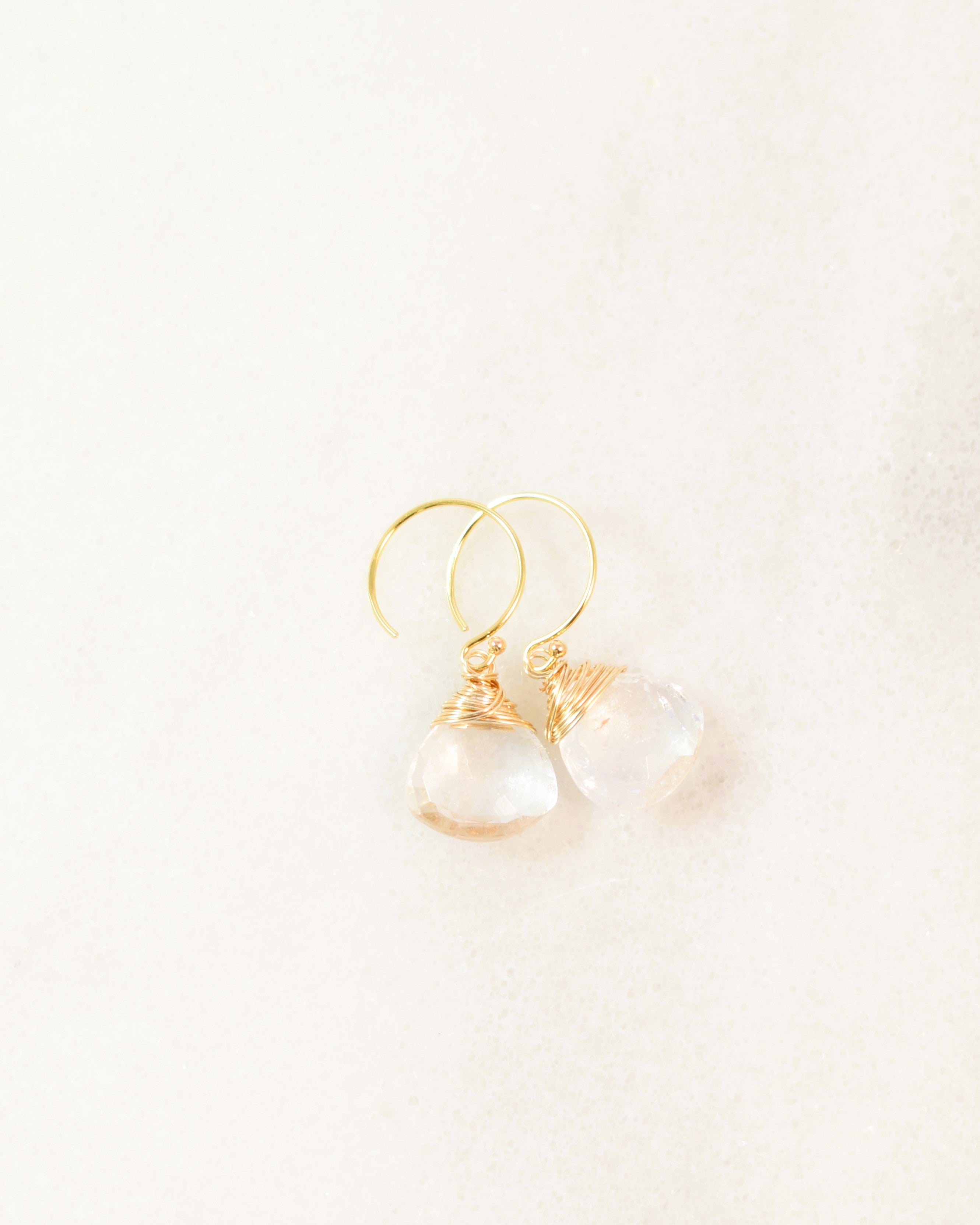Mist Crowned Hook Earrings