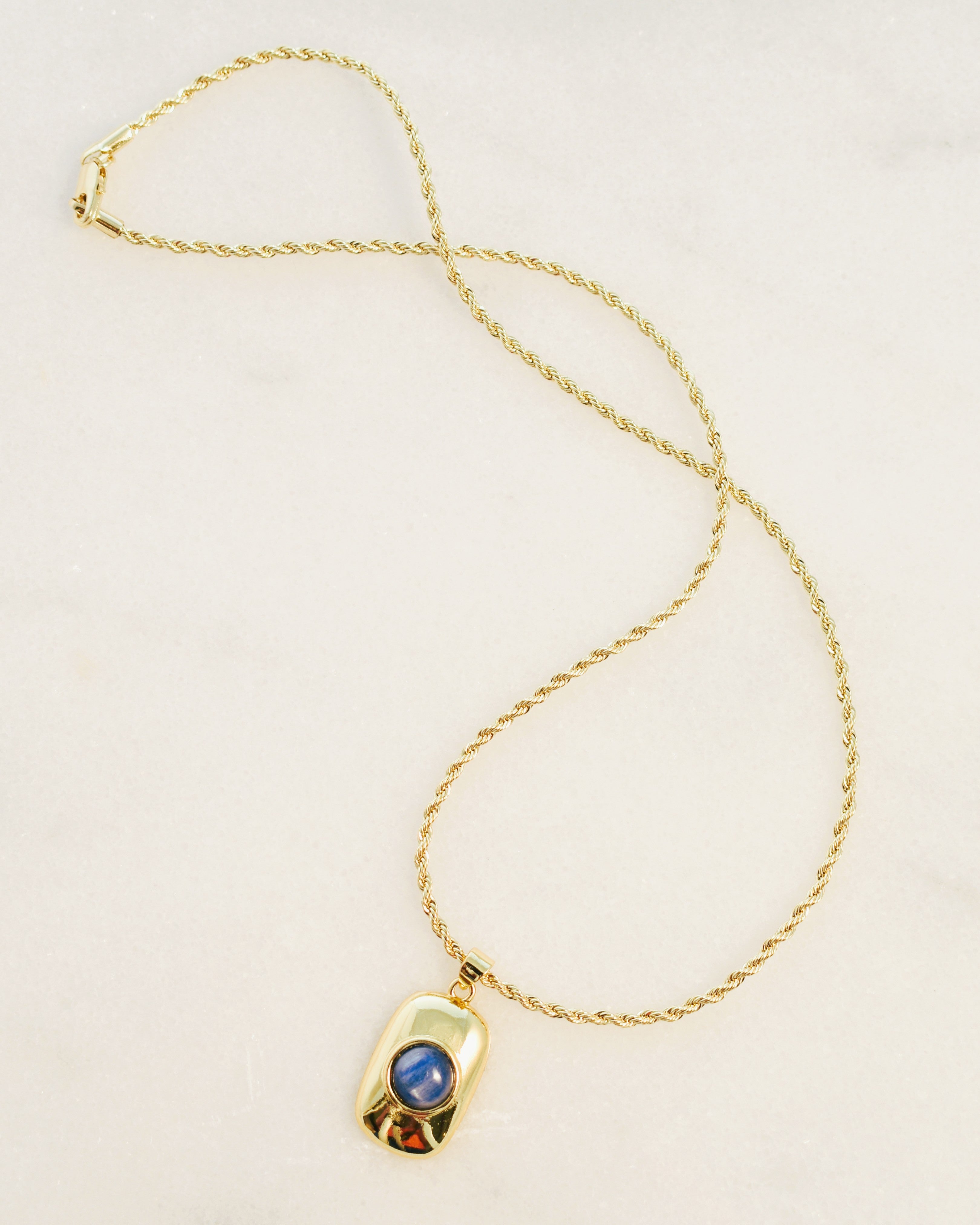 Ocean's Eye Pendant Necklace