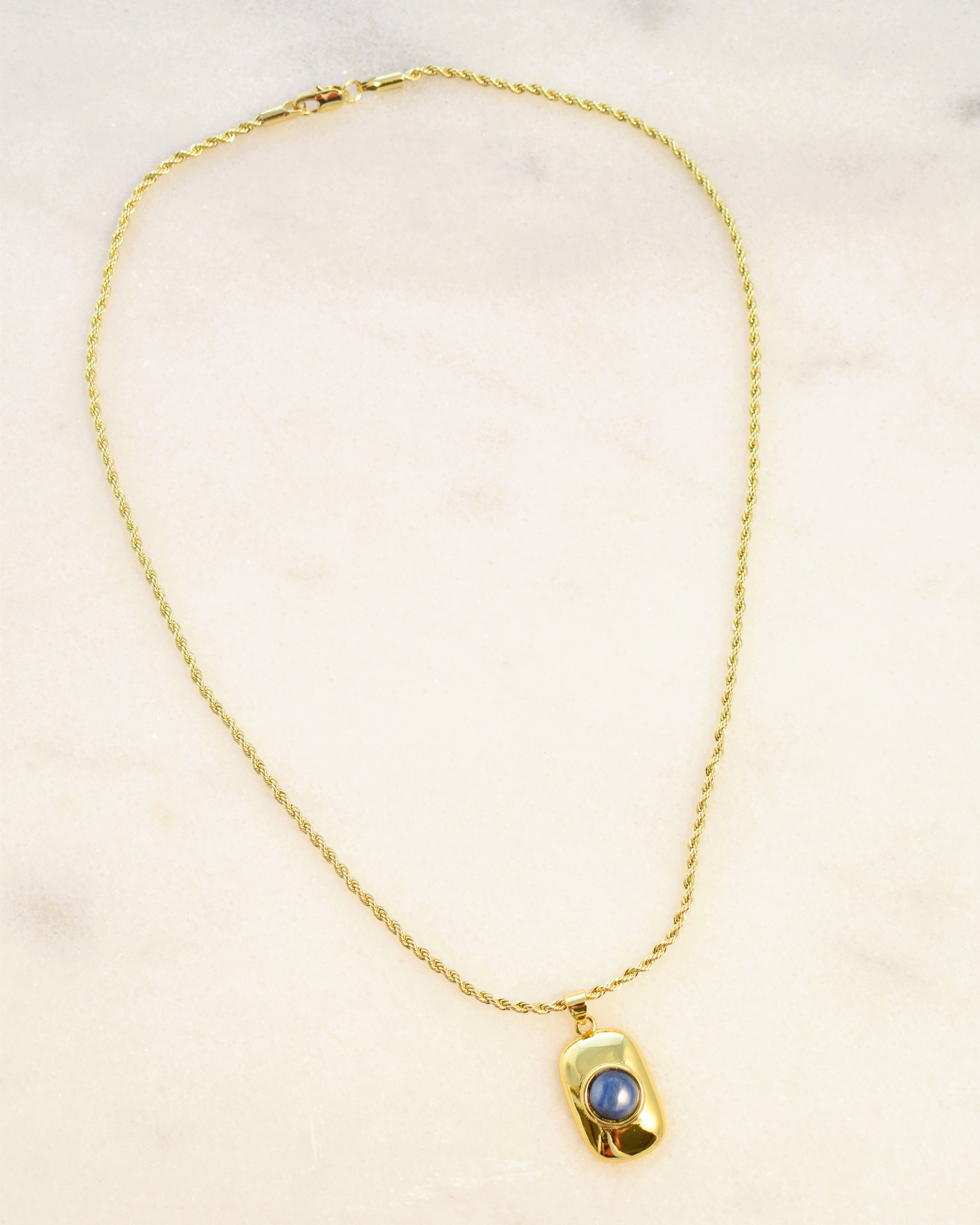 Ocean's Eye Pendant Necklace