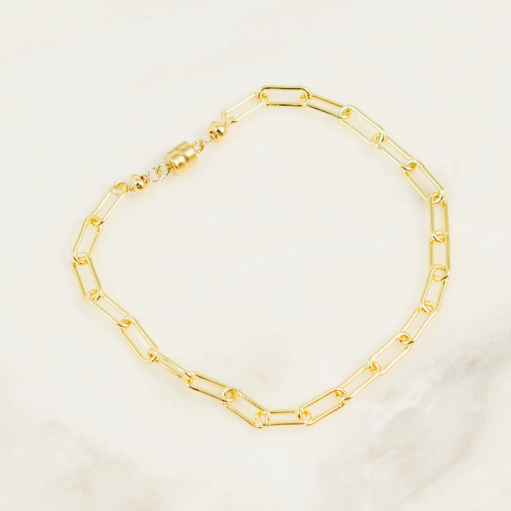 Paperclip Chain Link Bracelet