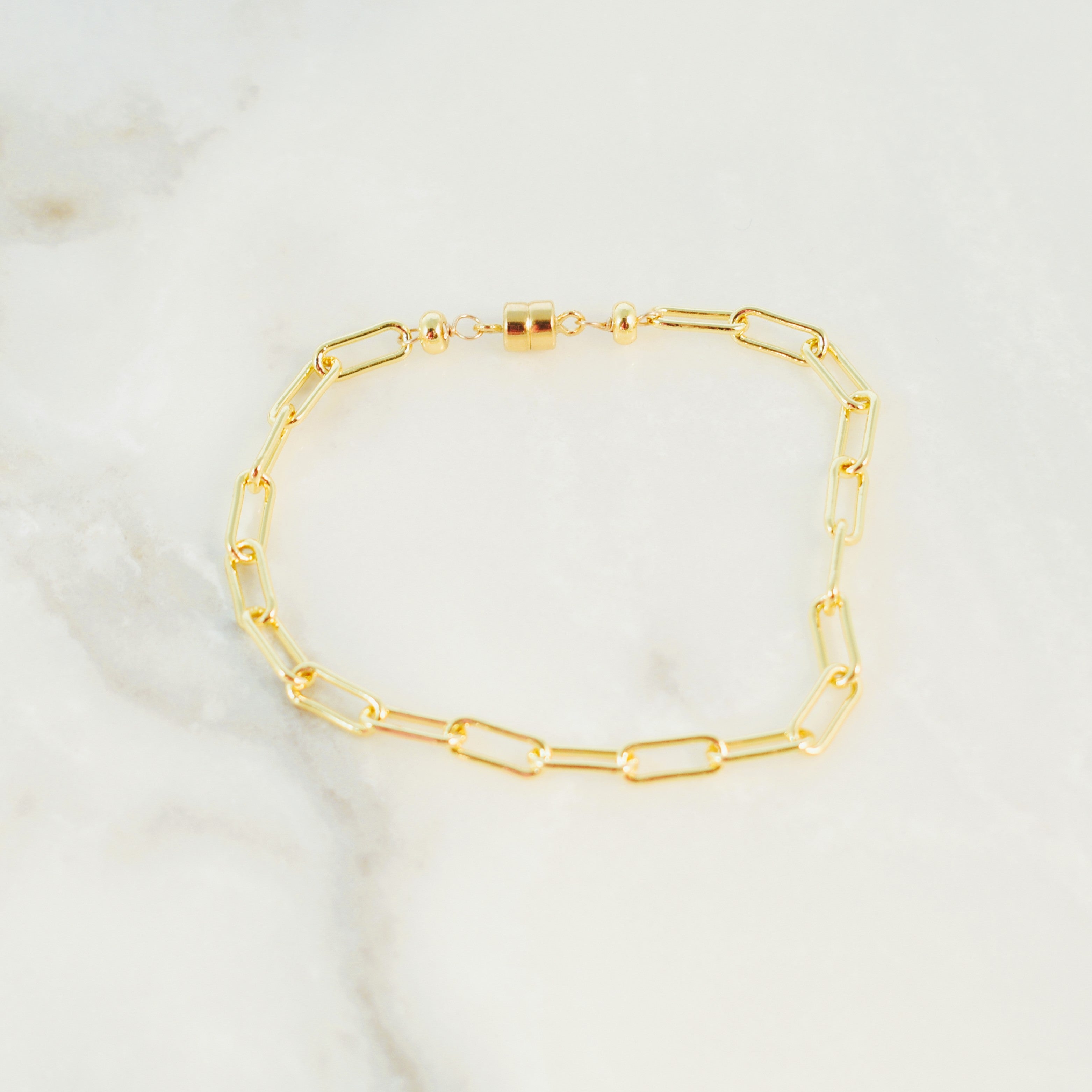 Paperclip Chain Link Bracelet