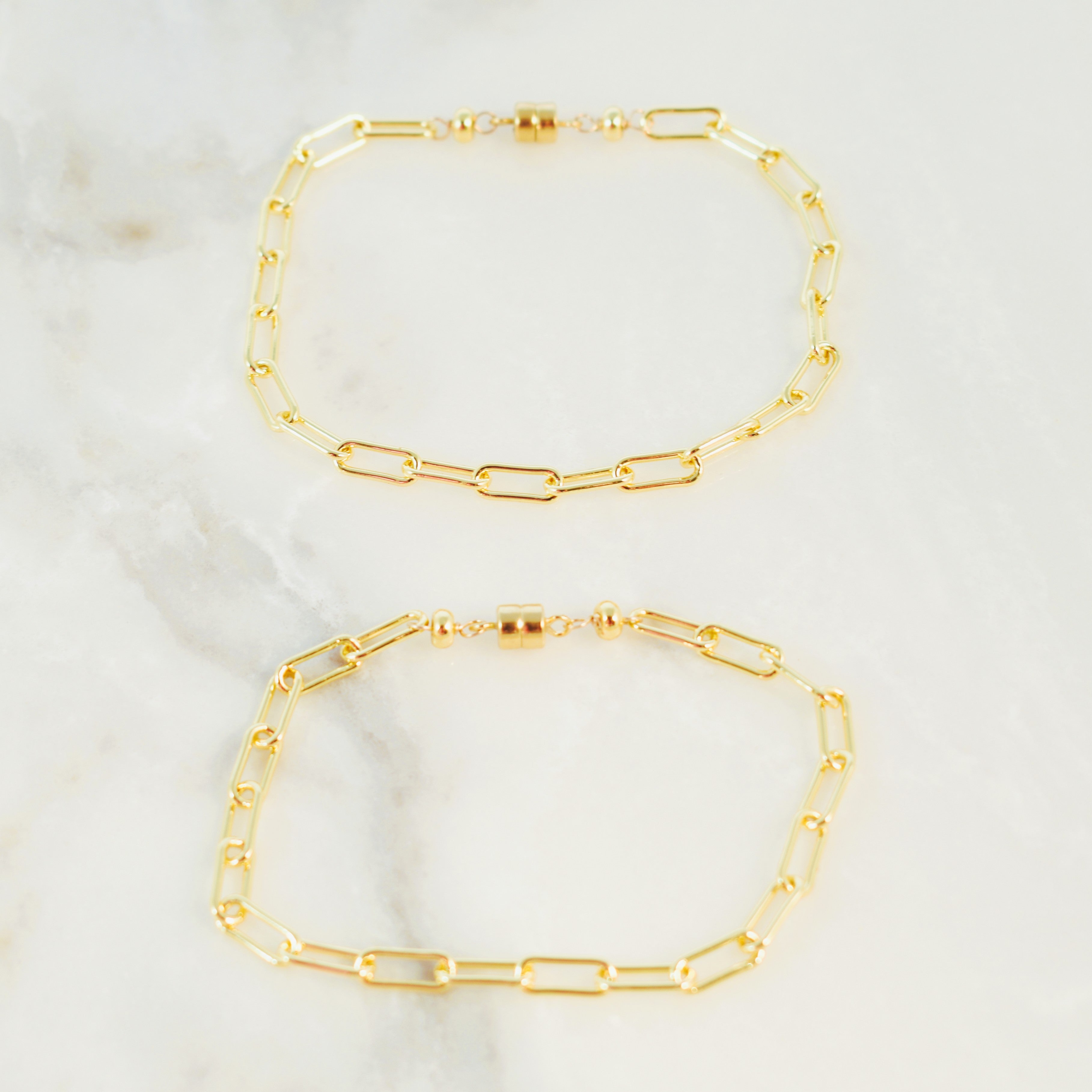 Paperclip Chain Link Bracelet