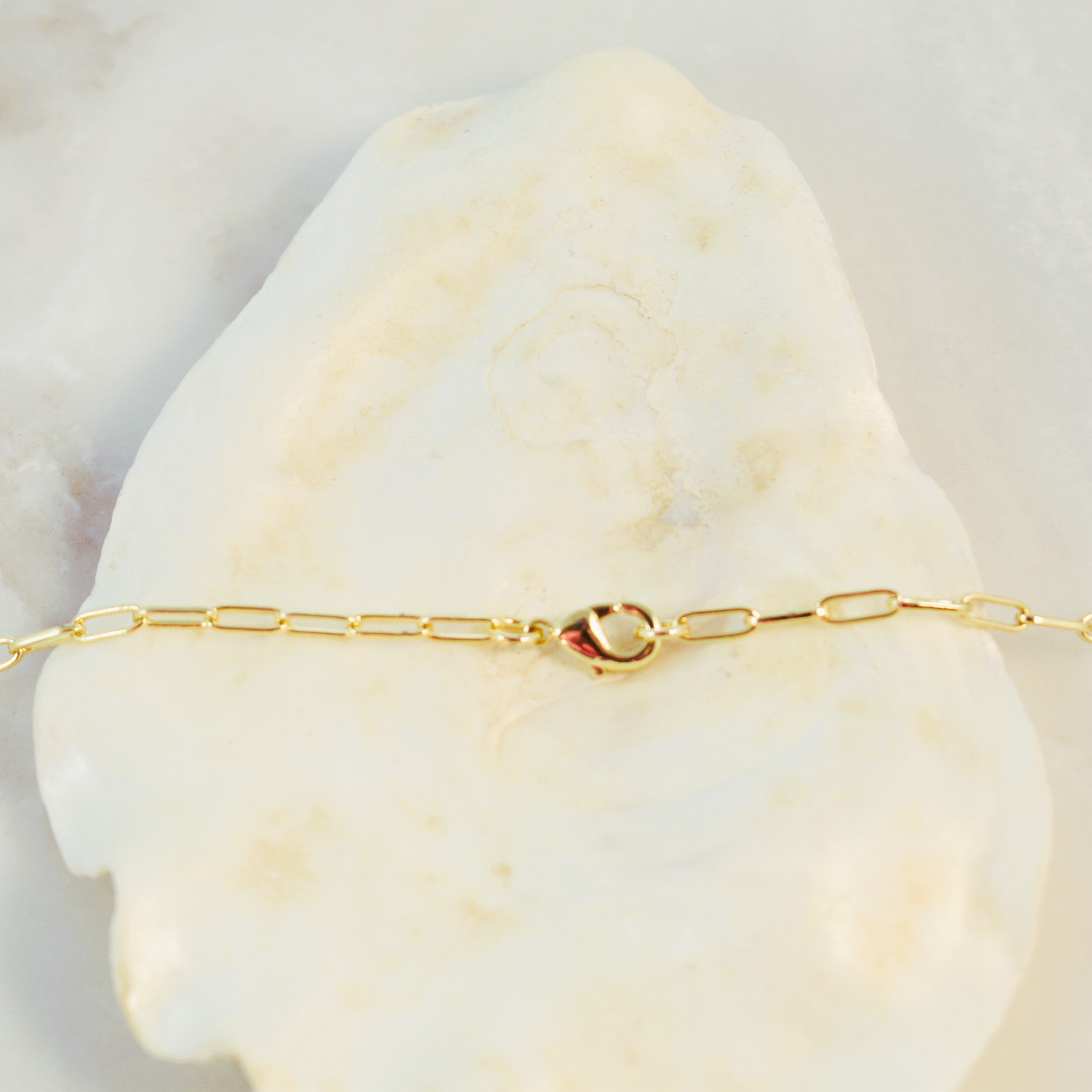 Paperclip Chain Link Necklace