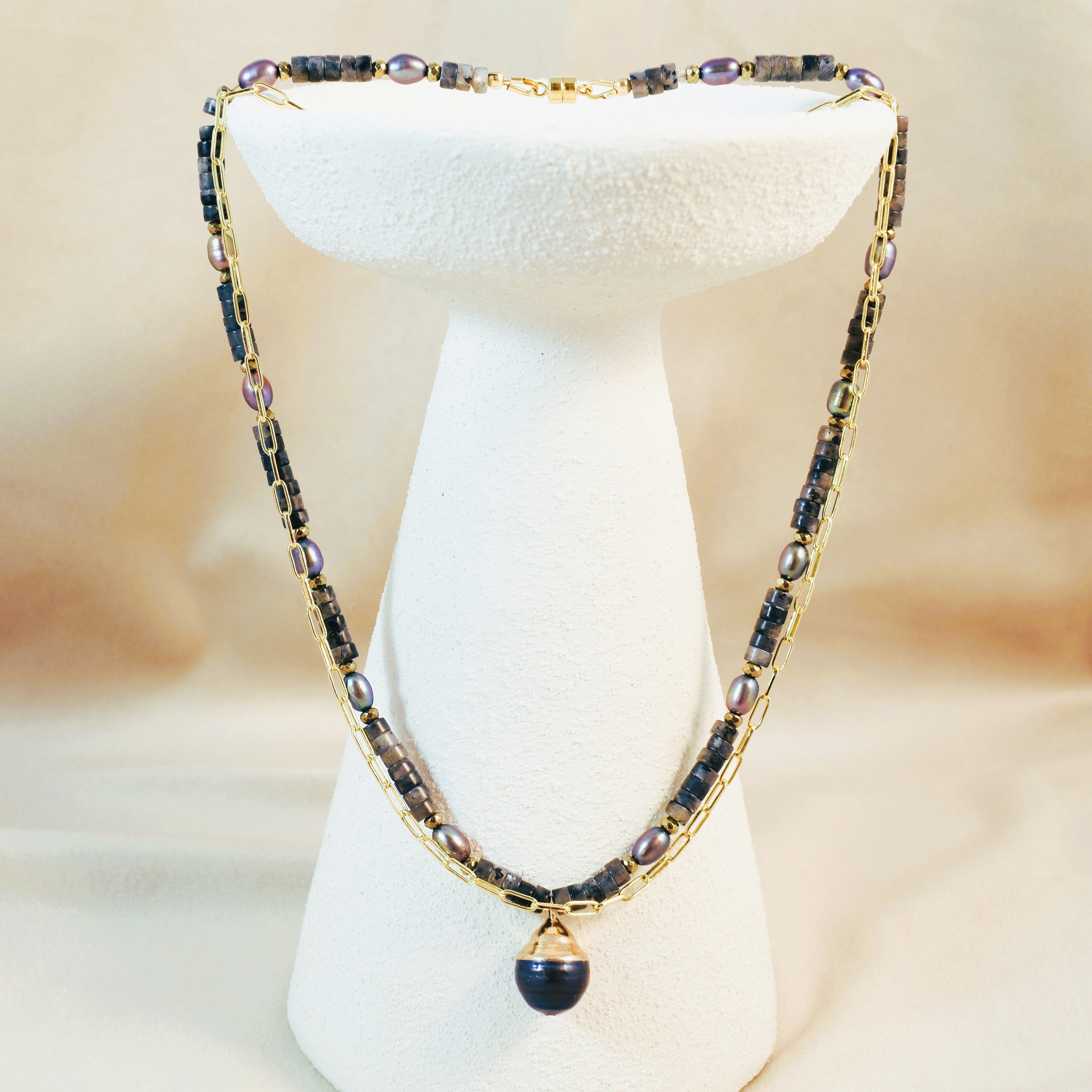 Paperclip Chain Link Necklace