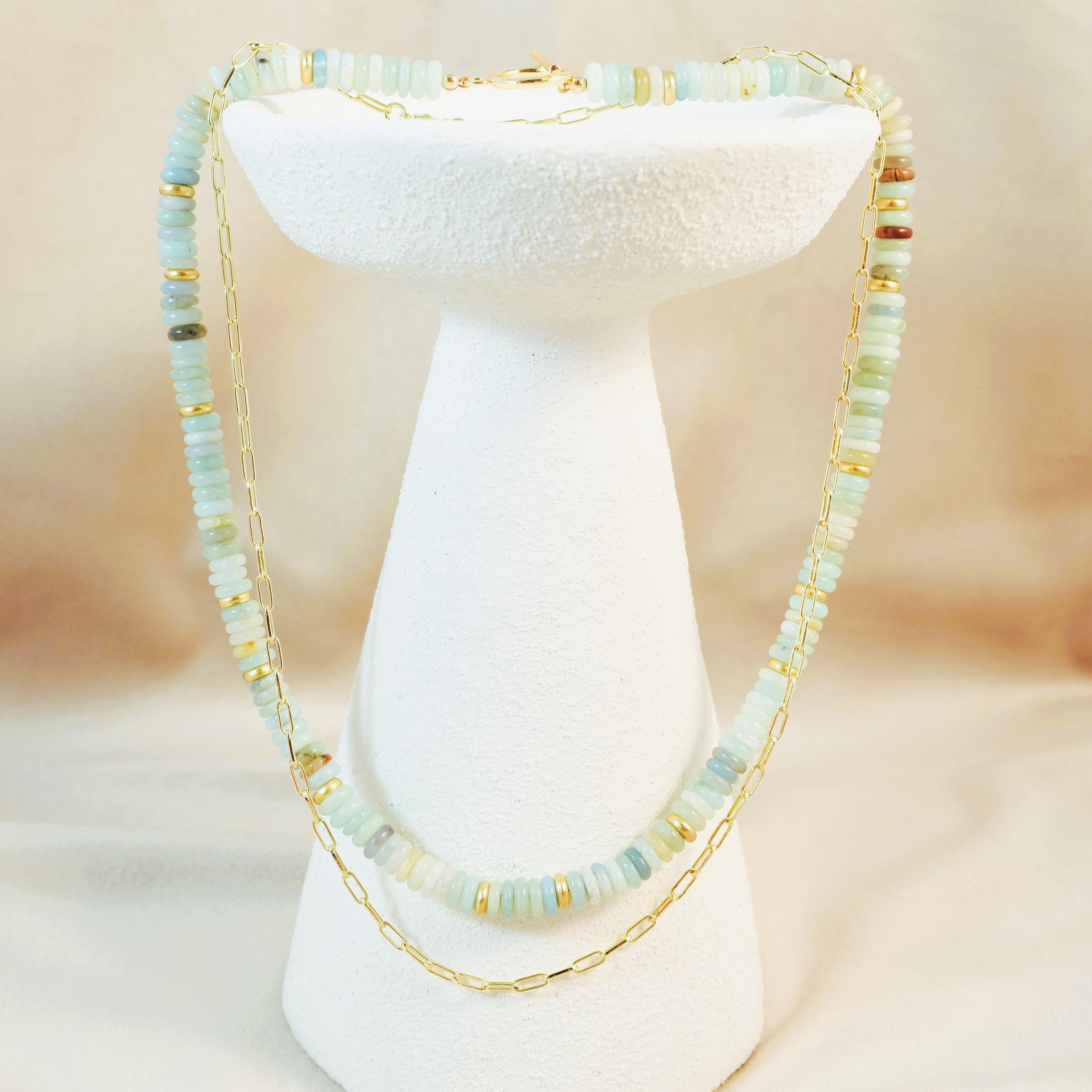 Paperclip Chain Link Necklace