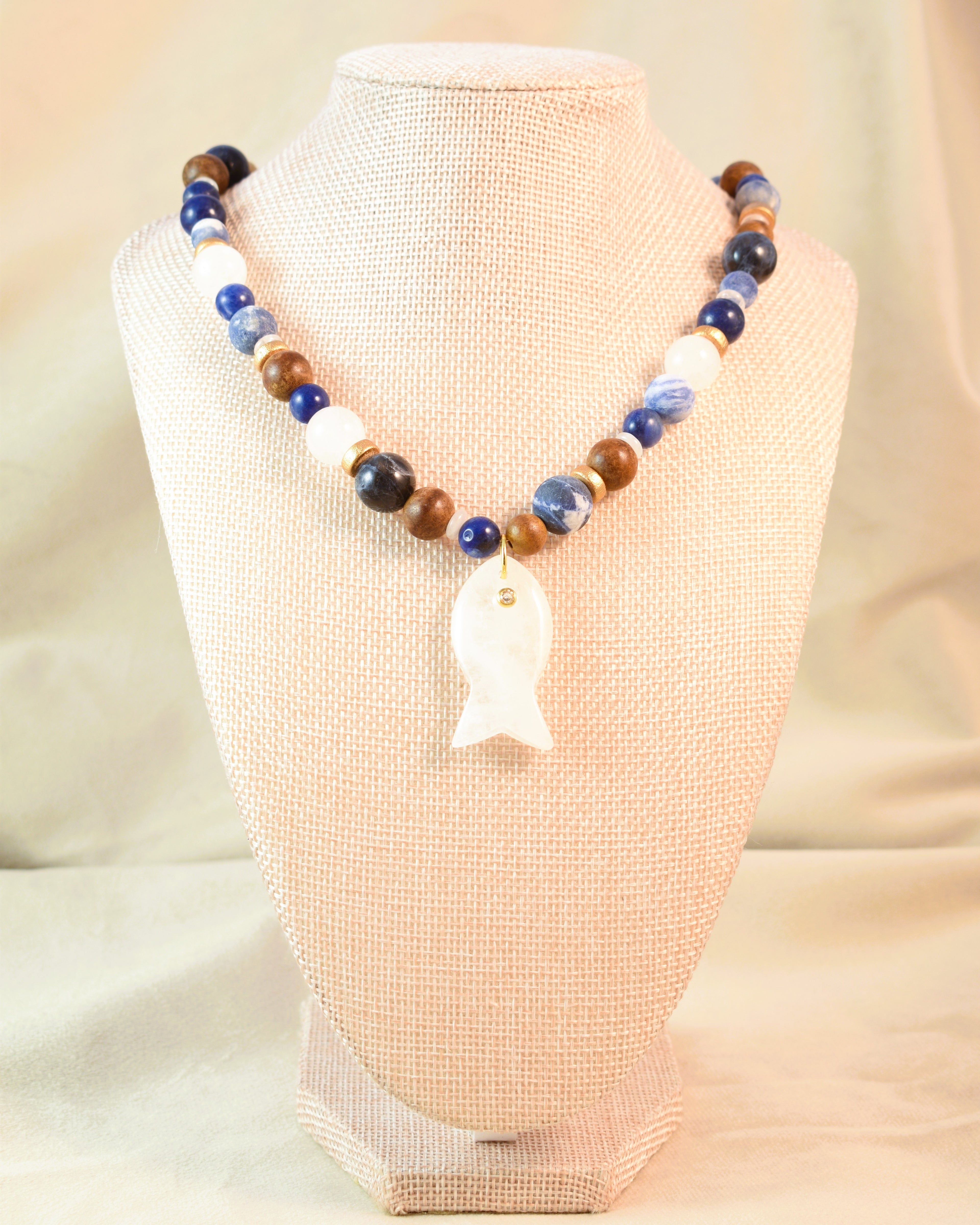 Rock Crystal SeaSpray Bubble Necklace