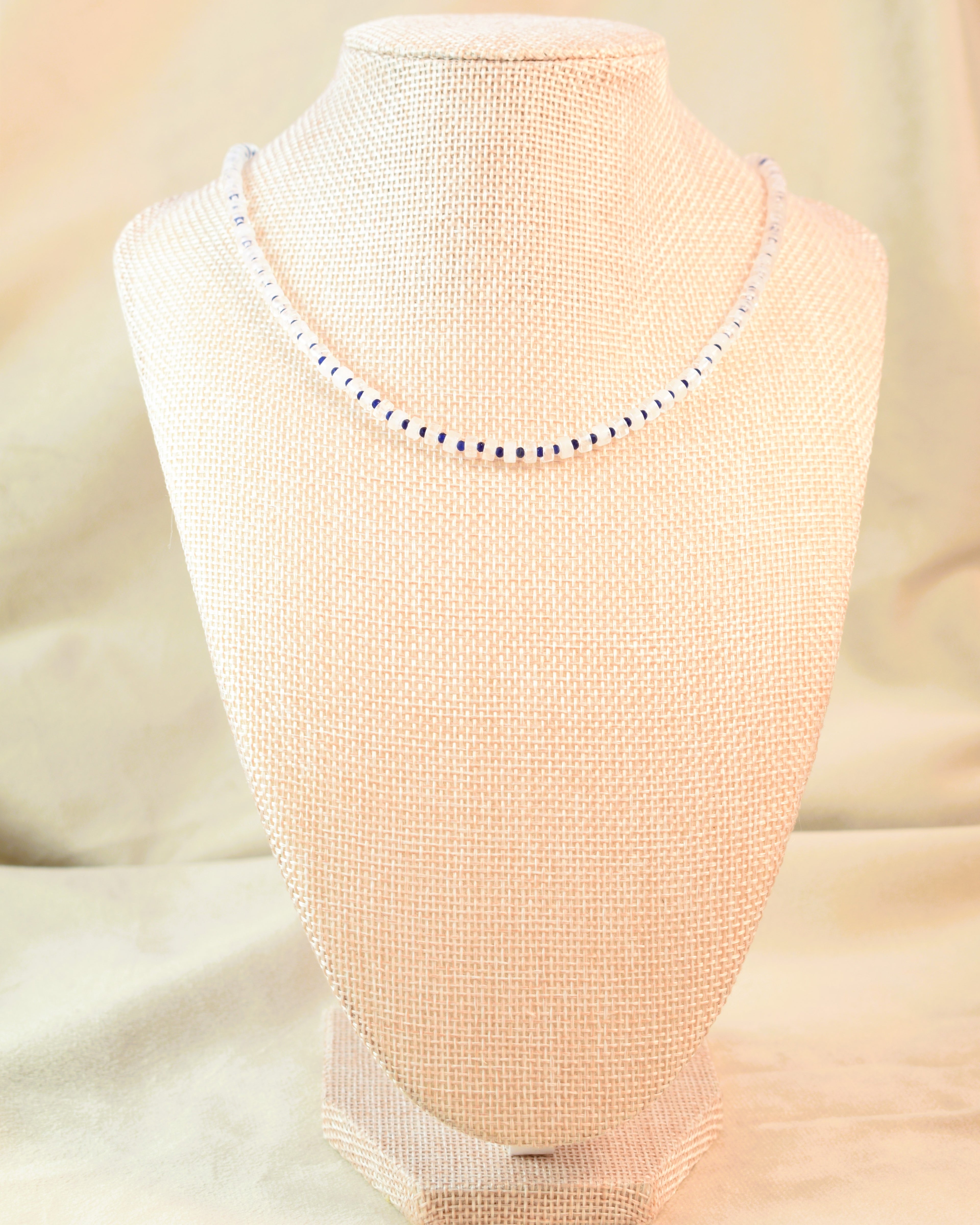 Salty Waves Heishi Necklace
